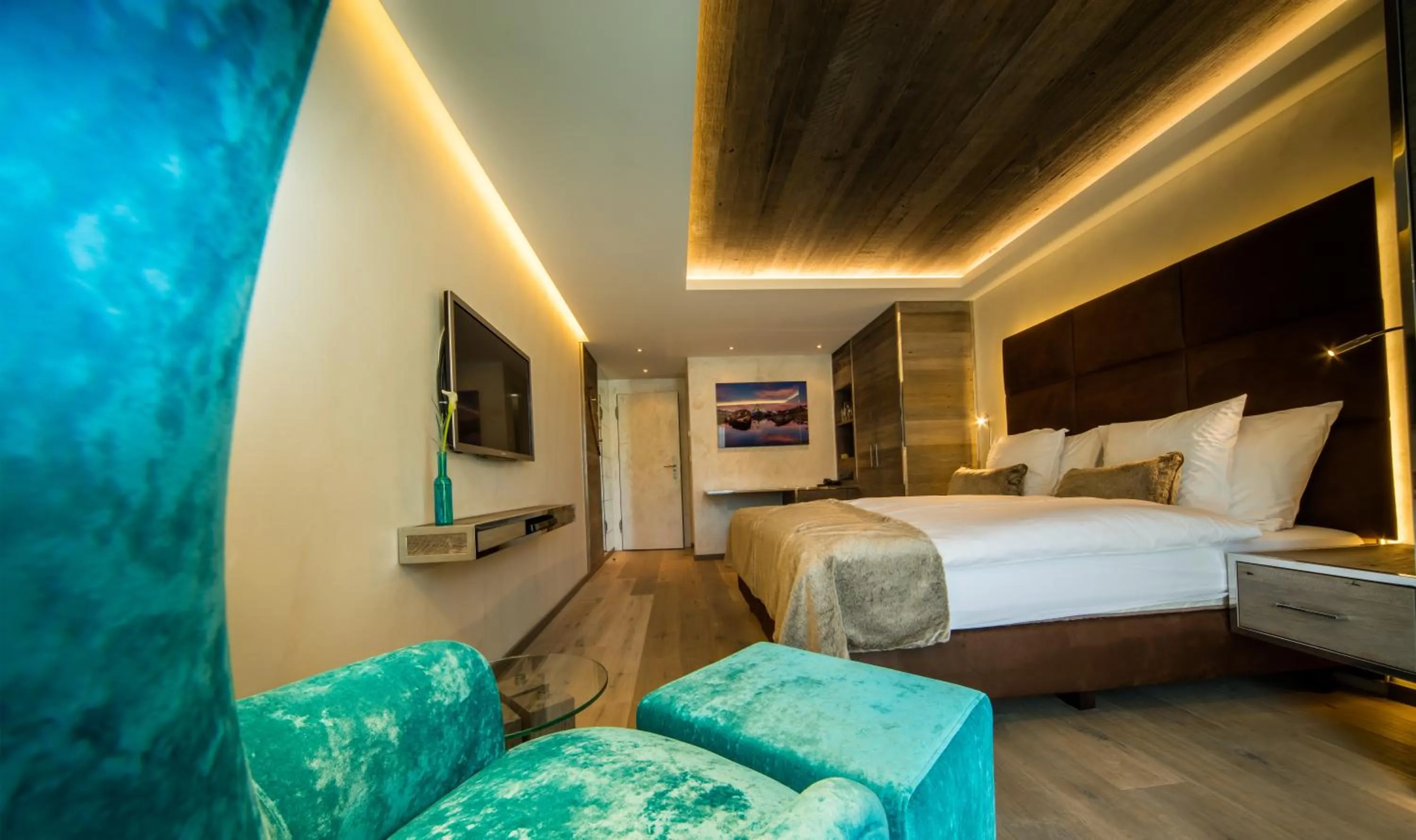 Bedroom, Bed in Hotel Bellerive