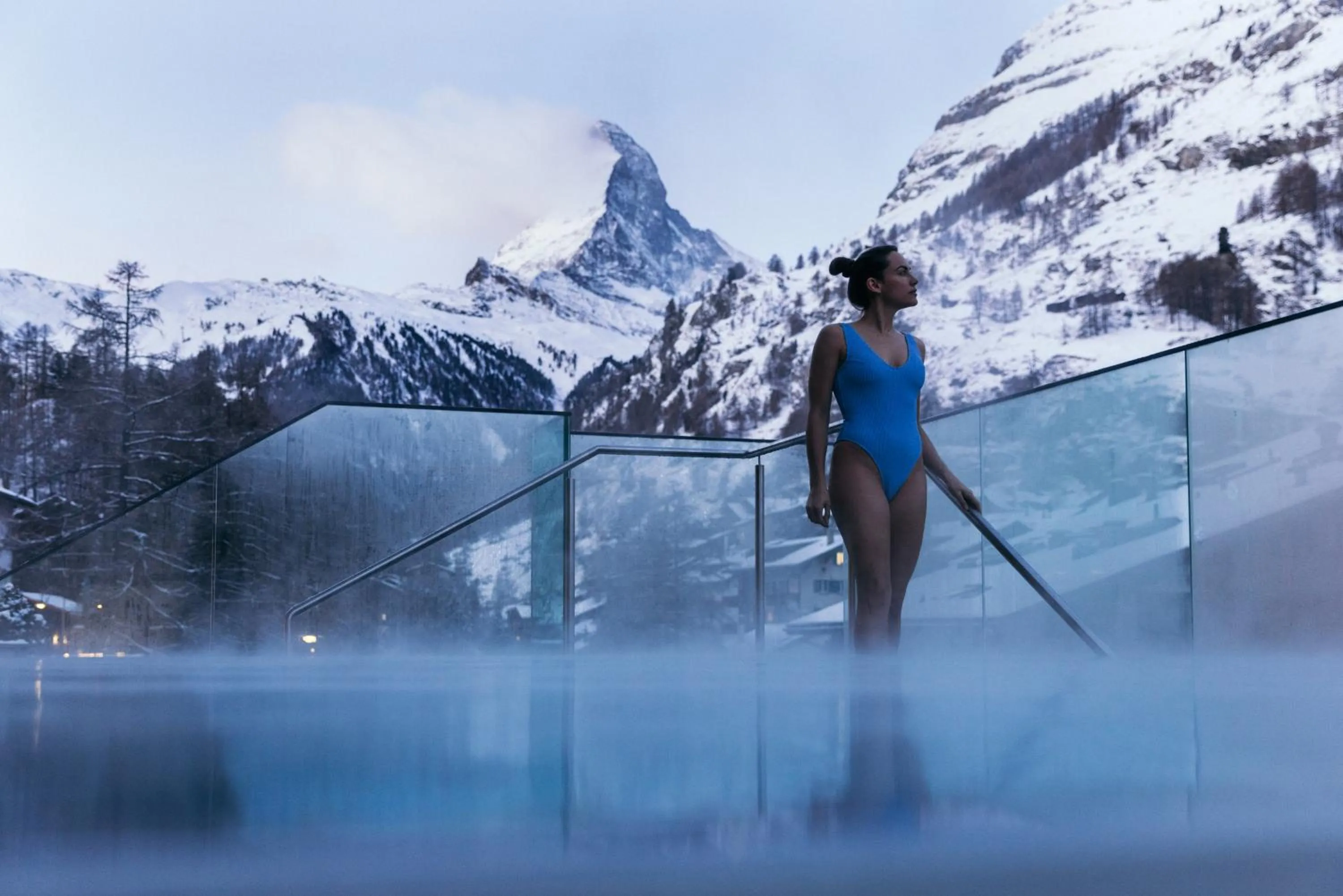 Pool view in la couronne Hotel & Spa