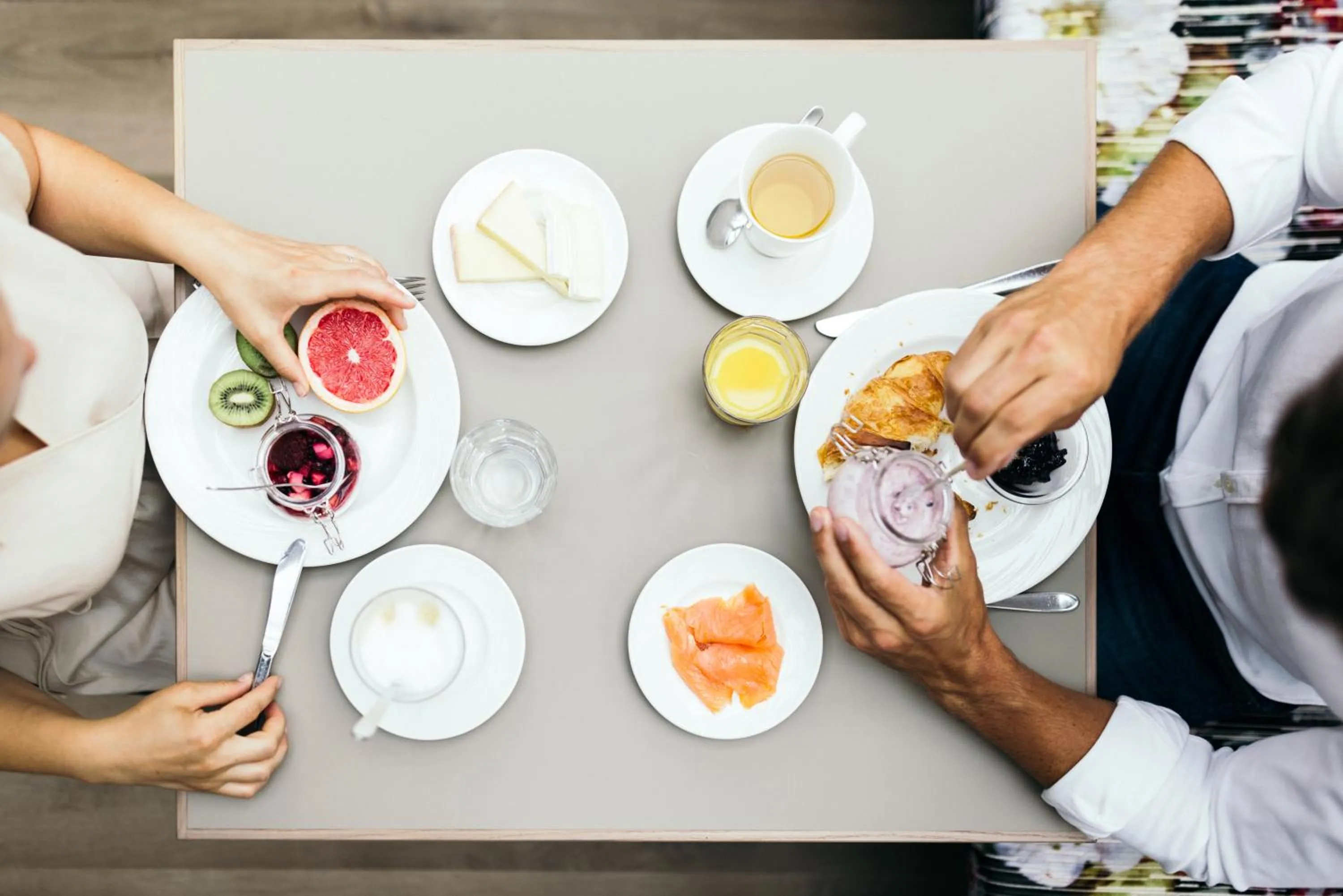 Breakfast in la couronne Hotel & Spa