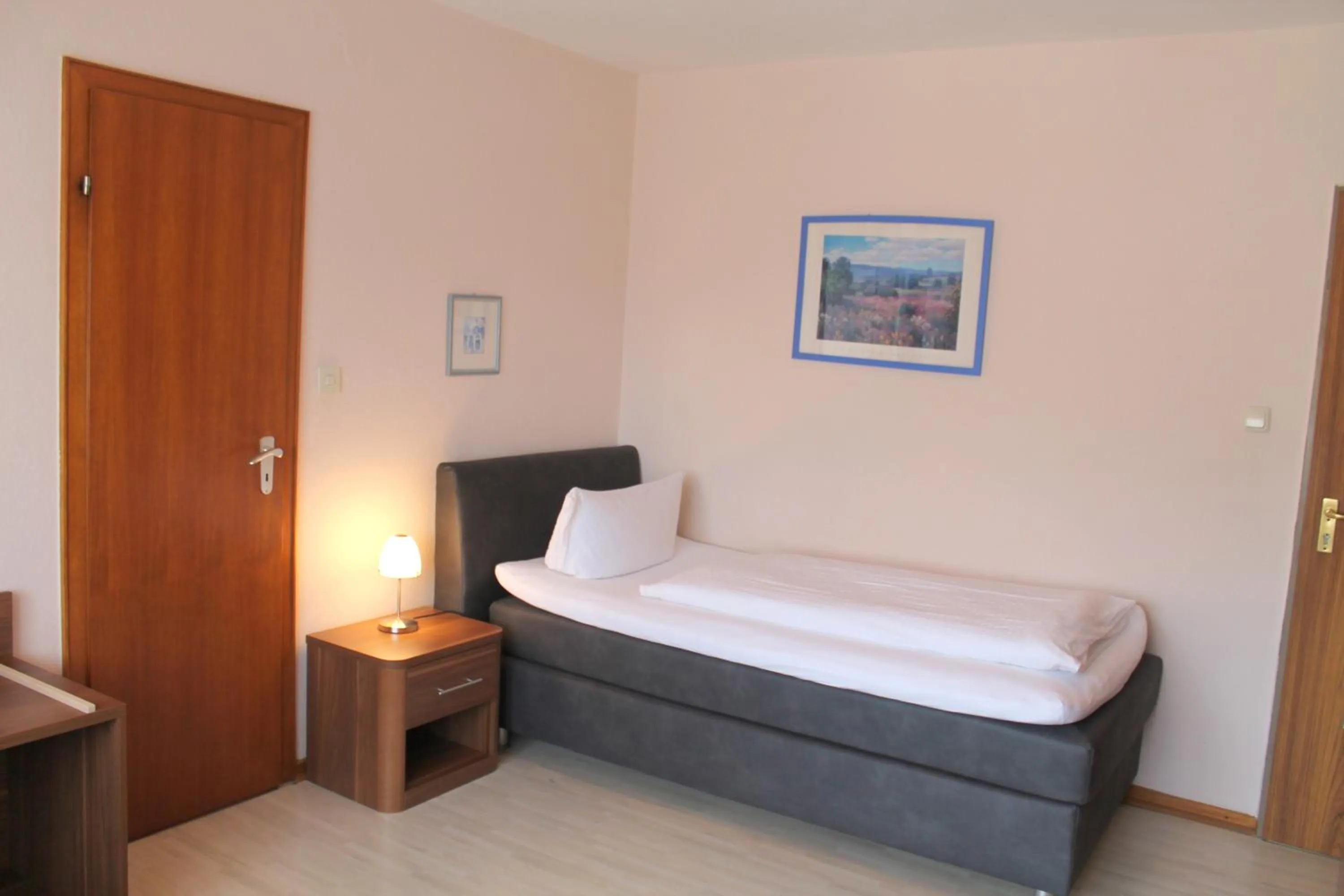 Decorative detail, Bed in Haus Kastanienhof