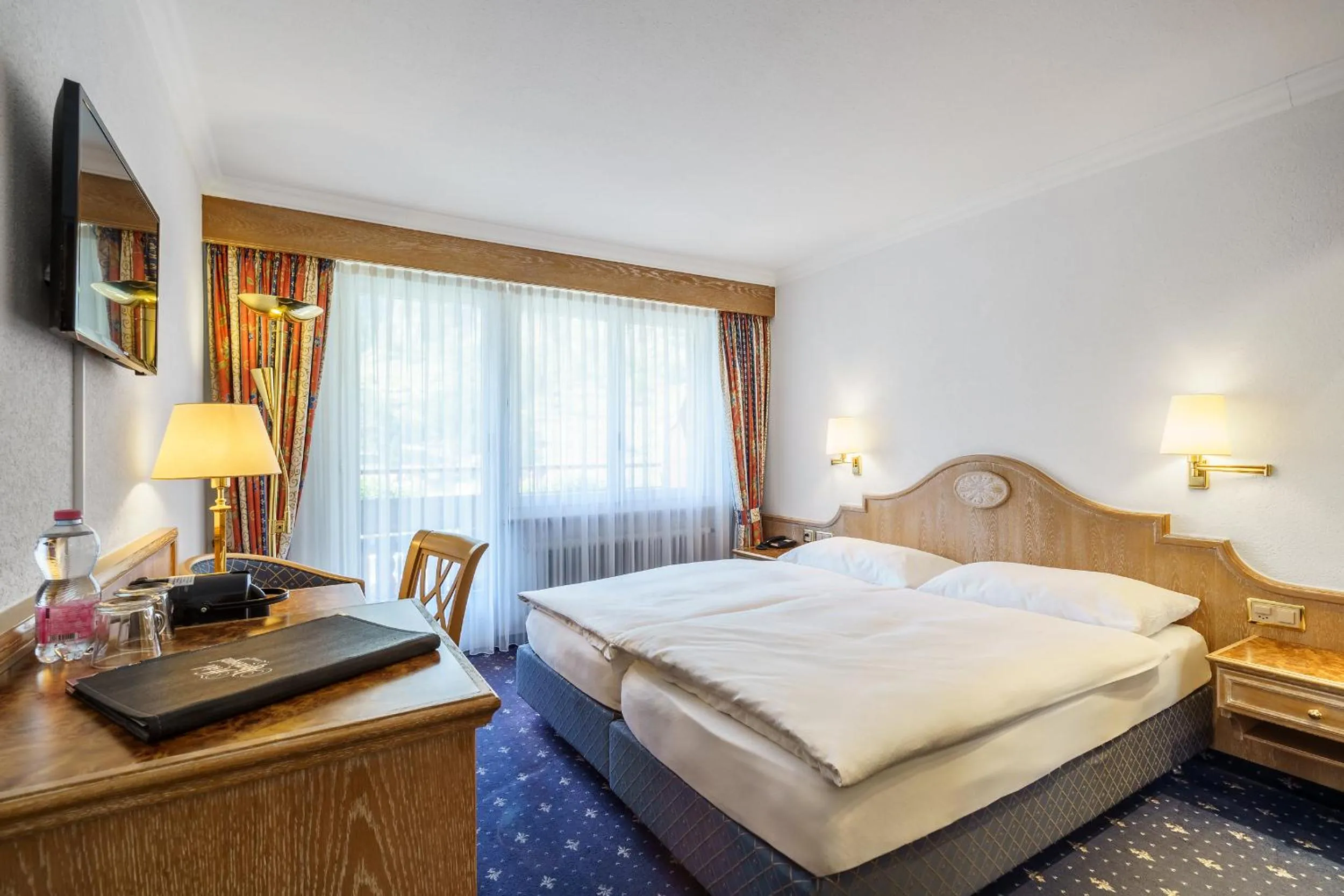 Photo of the whole room, Bed in Hotel Alpenroyal