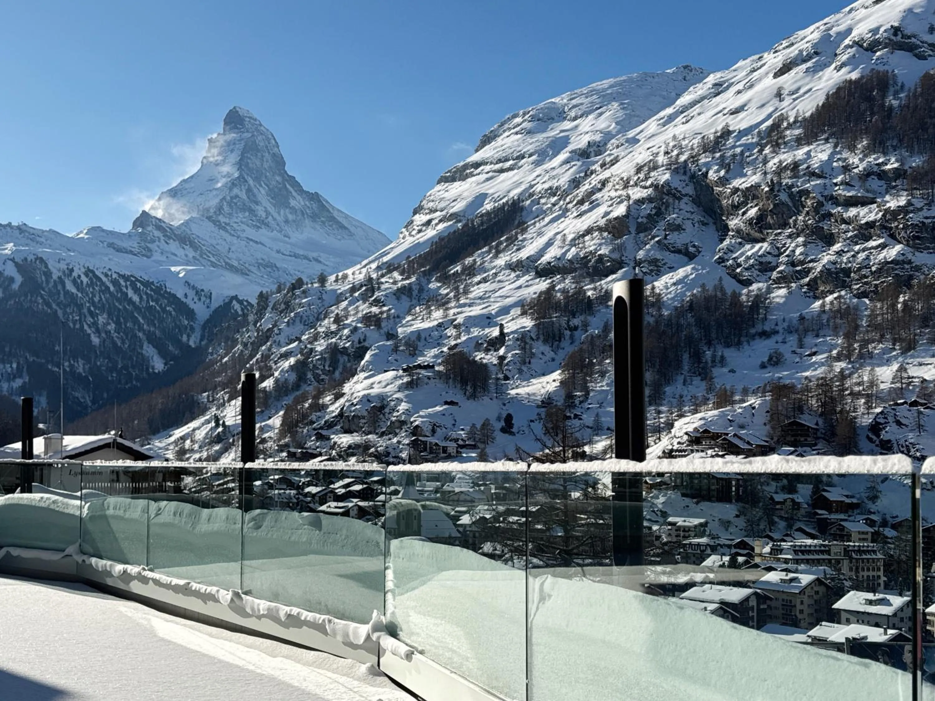 View (from property/room) in Hotel Alpenroyal