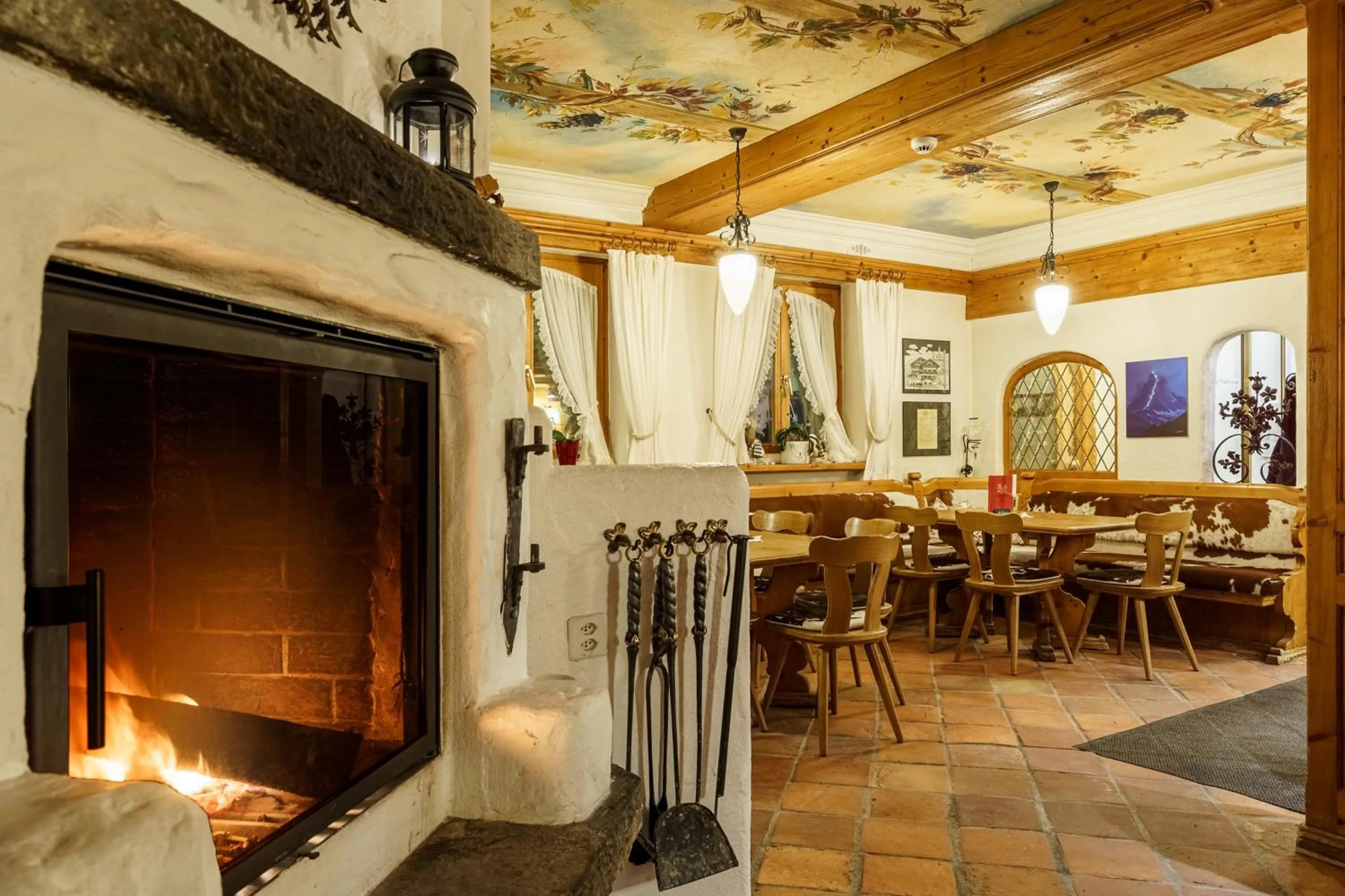 Decorative detail in Hotel Alpenroyal