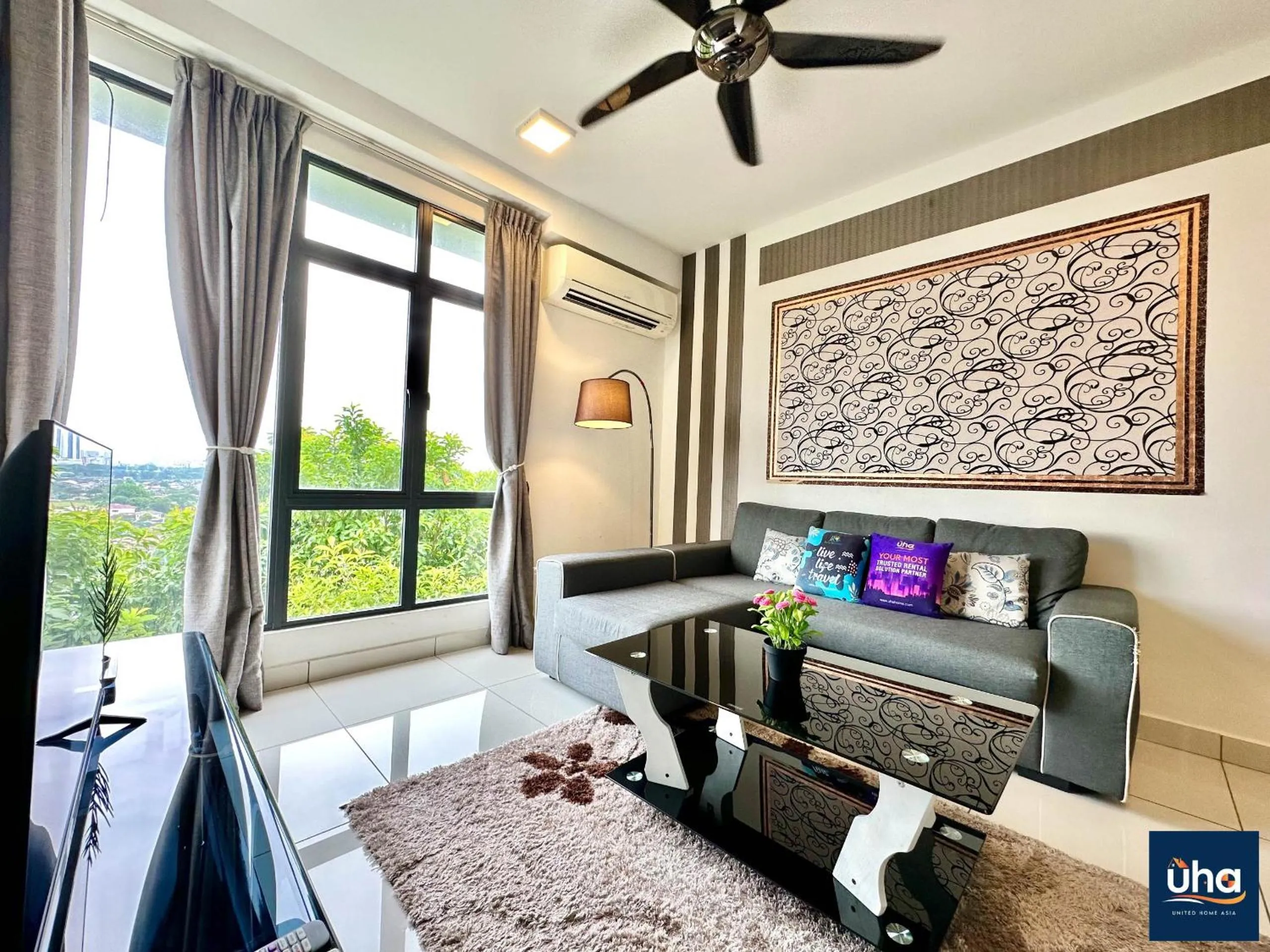 Living room in 1 Tebrau Residences By RR JBcity