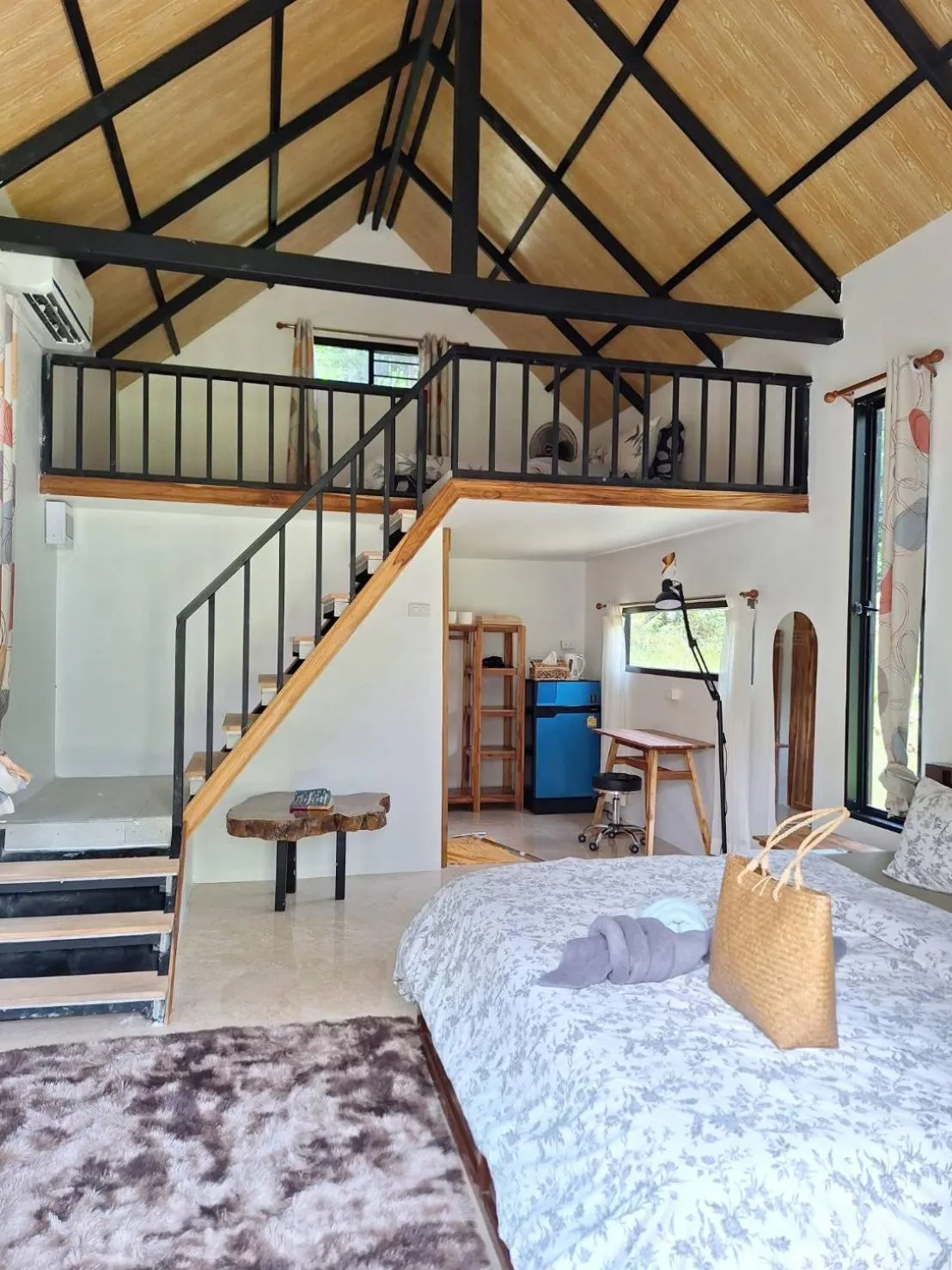 Photo of the whole room, Bed in Kuba Bungalows