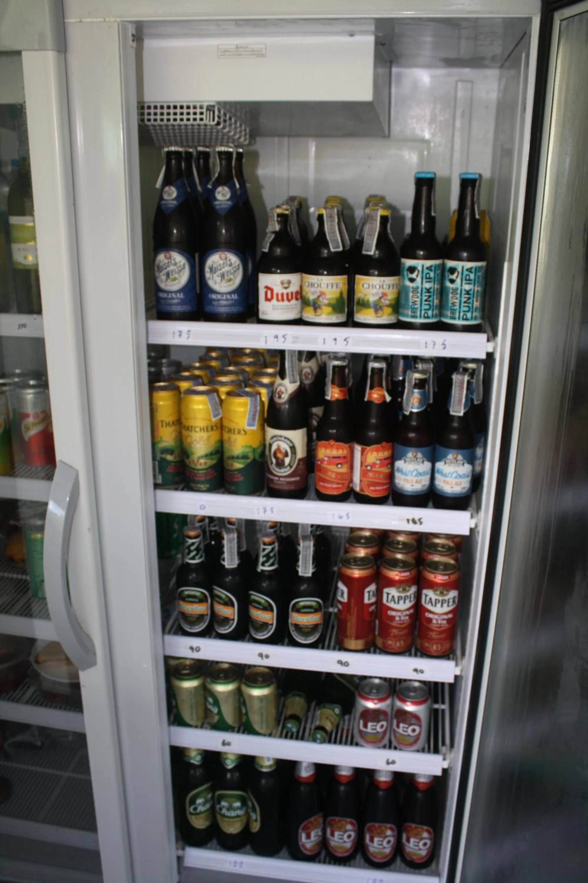 Alcoholic drinks in Kuba Bungalows