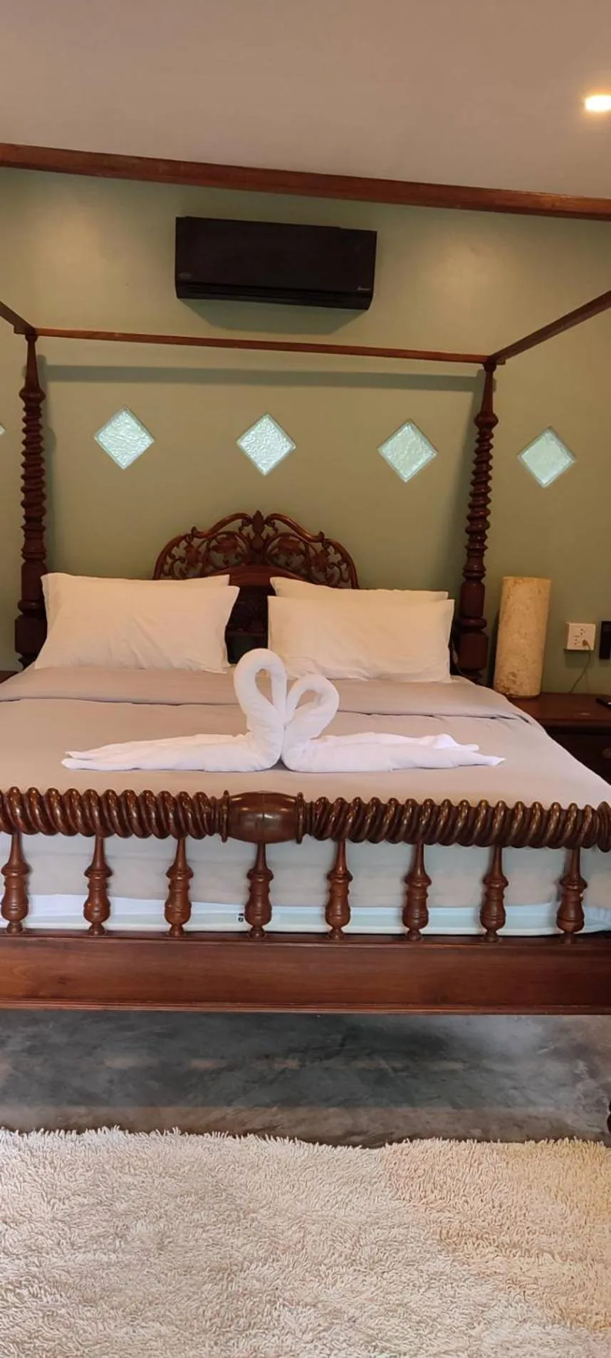 Bedroom, Bed in Kuba Bungalows