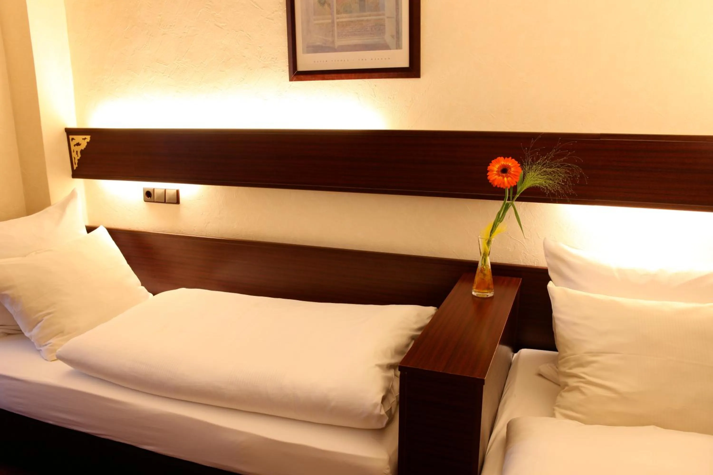 Bed in Akzent Hotel Oberhausen