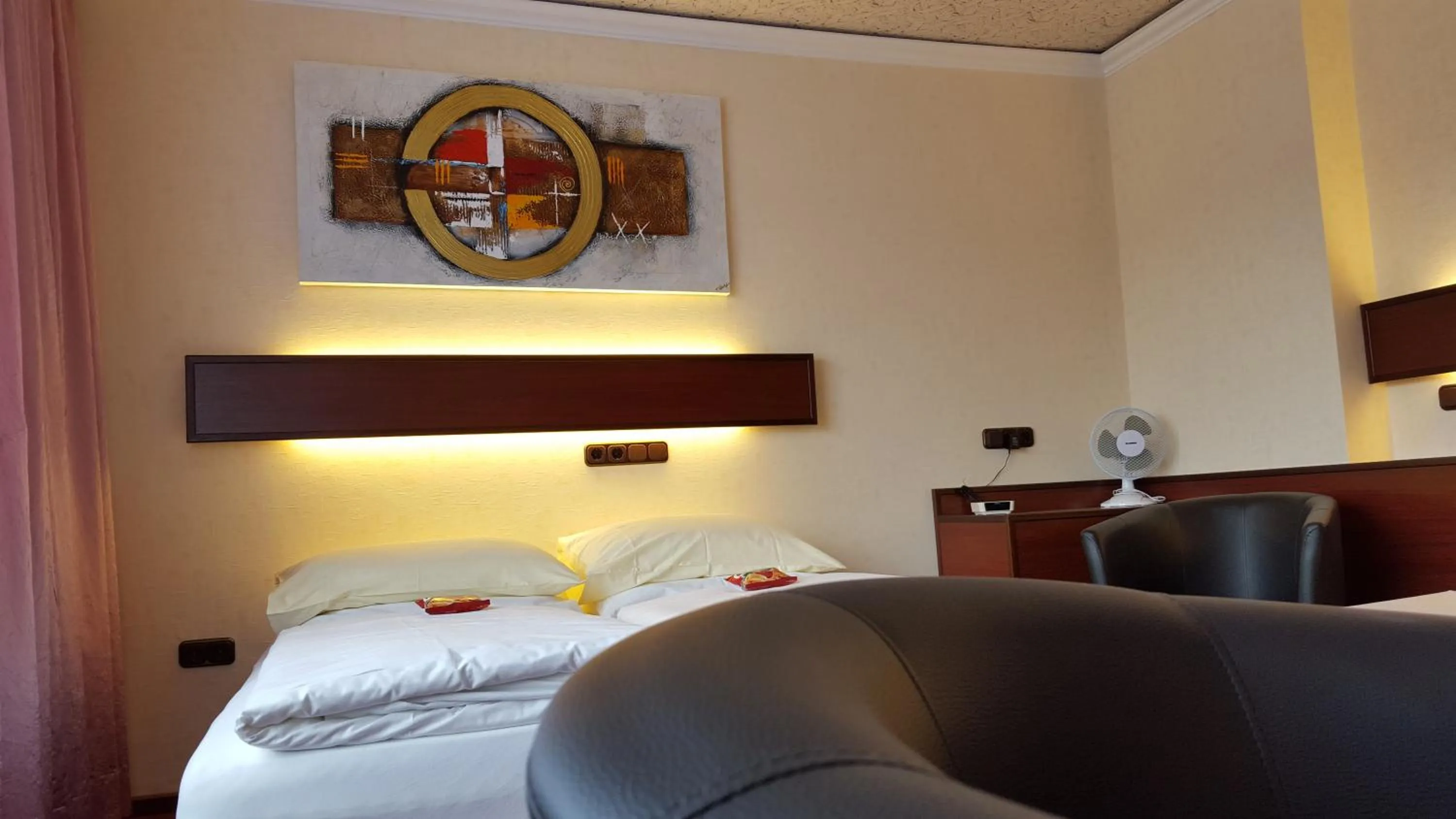 Bed in Akzent Hotel Oberhausen