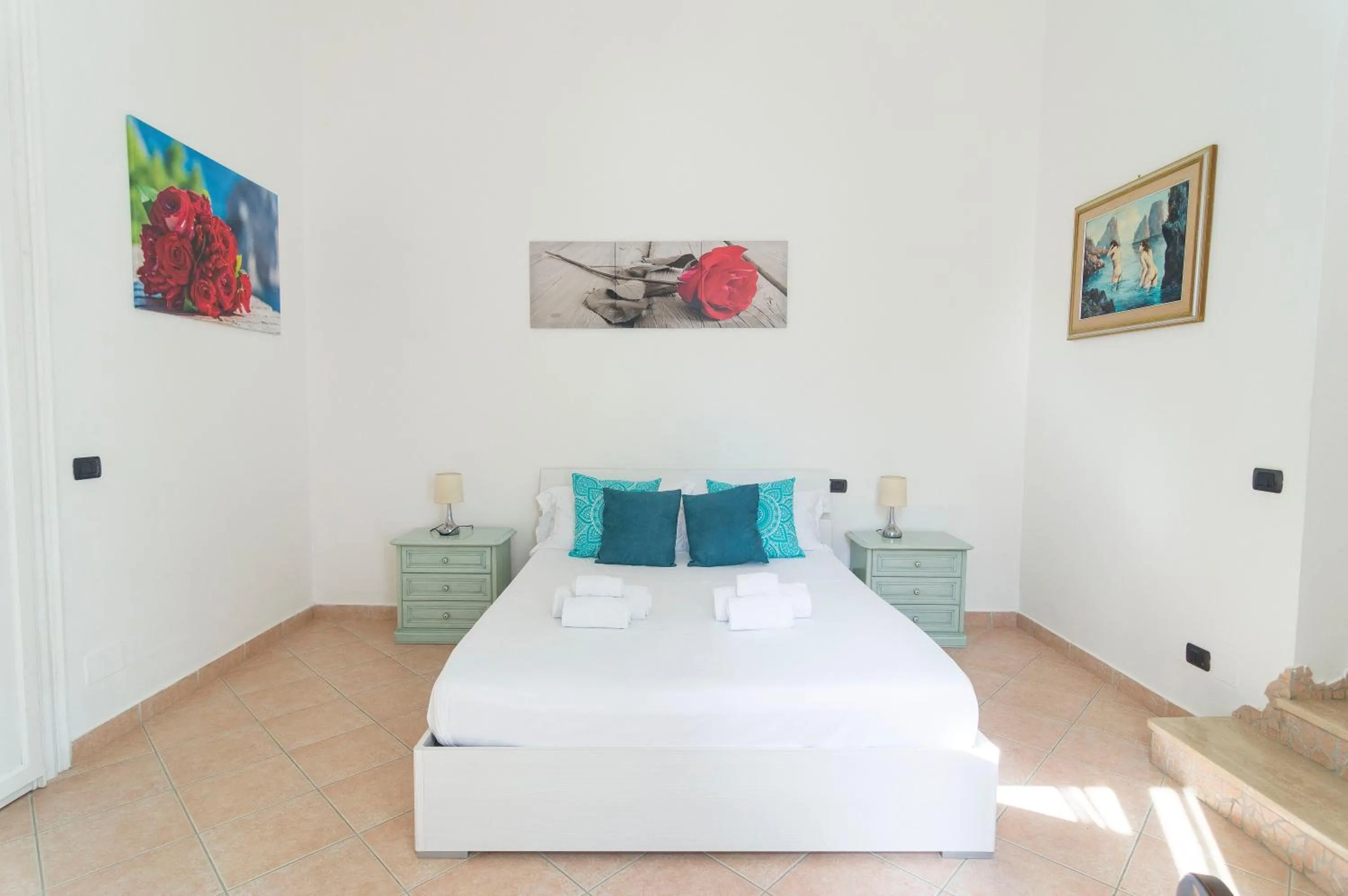 Bed in Il Veliero B&B charming rooms