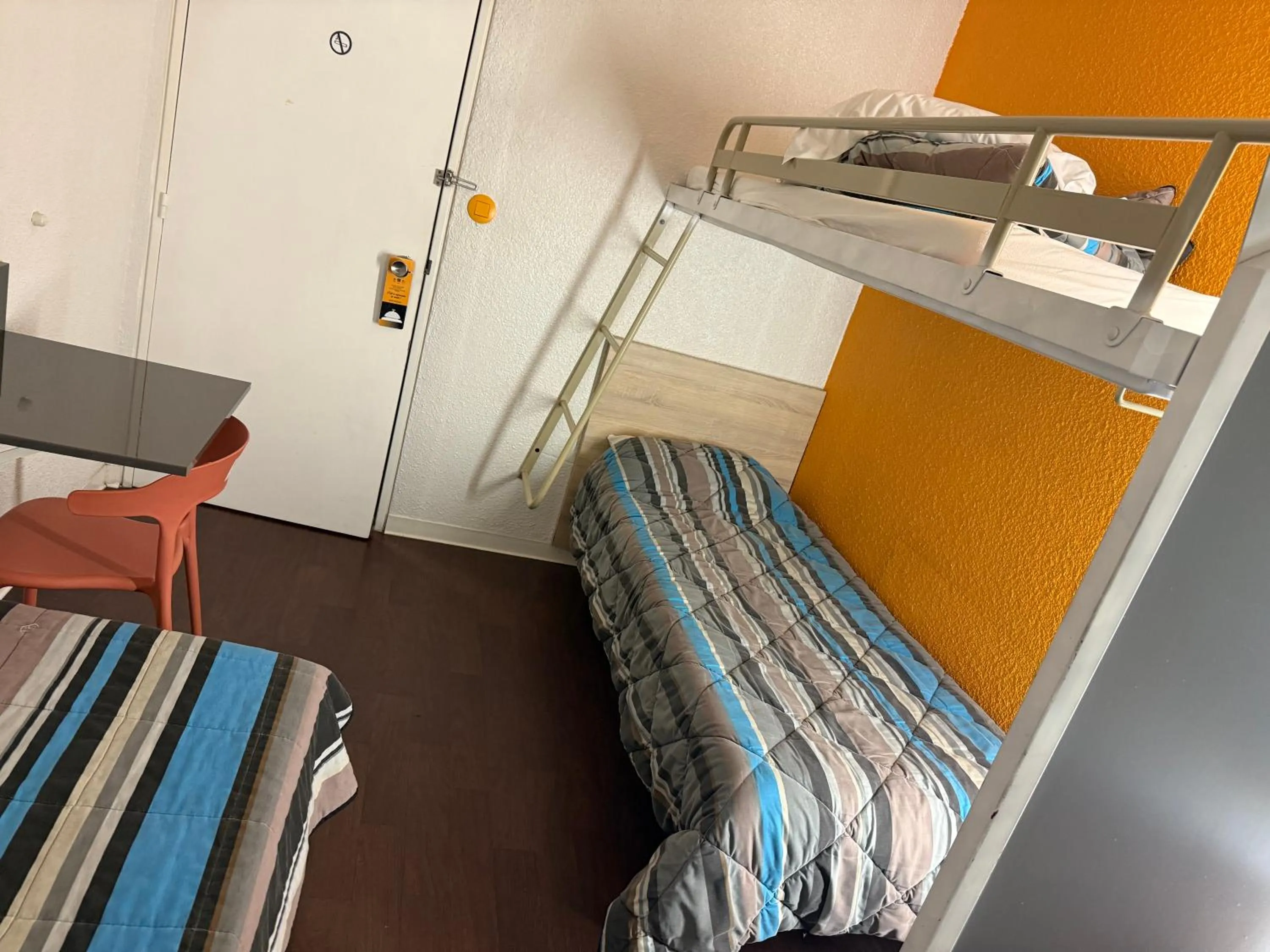 Bed in Hotel First Eco Dieppe