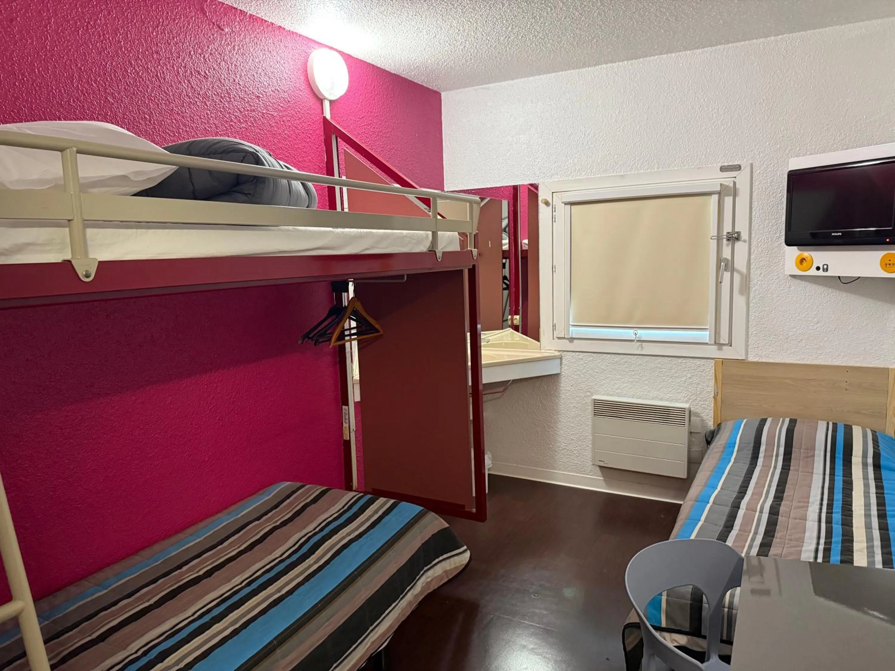 Bed in Hotel First Eco Dieppe