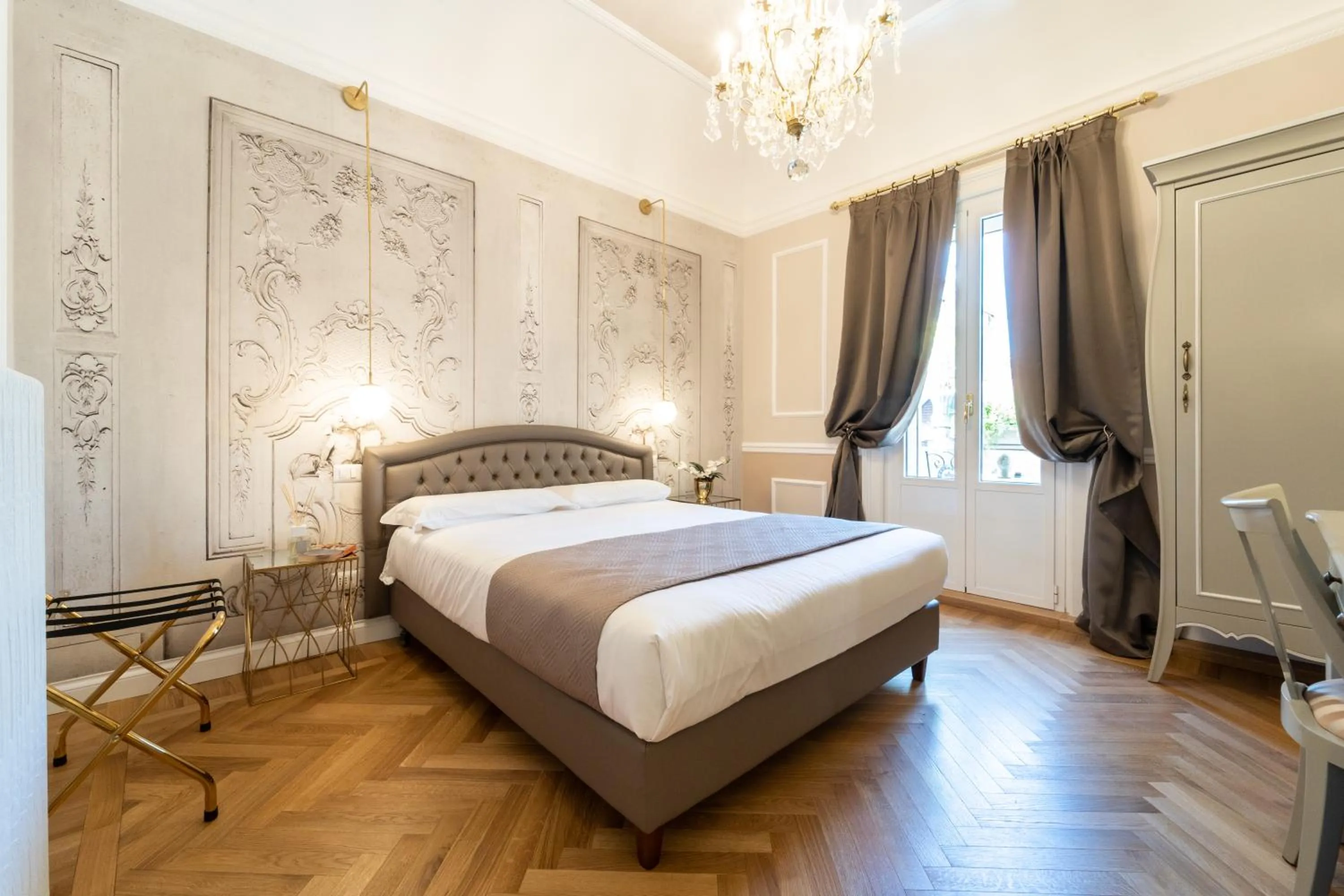 Bed in Le Dimore Suites Milano