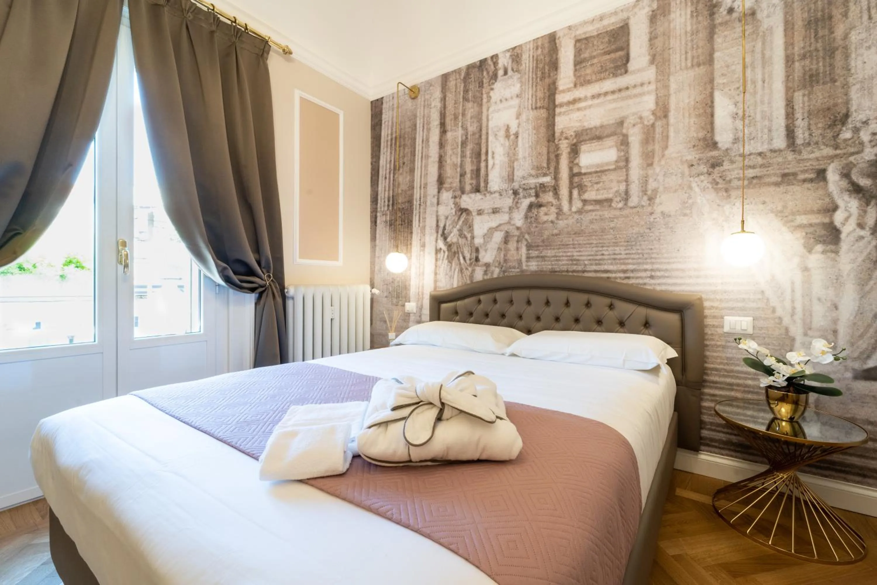 Bed in Le Dimore Suites Milano