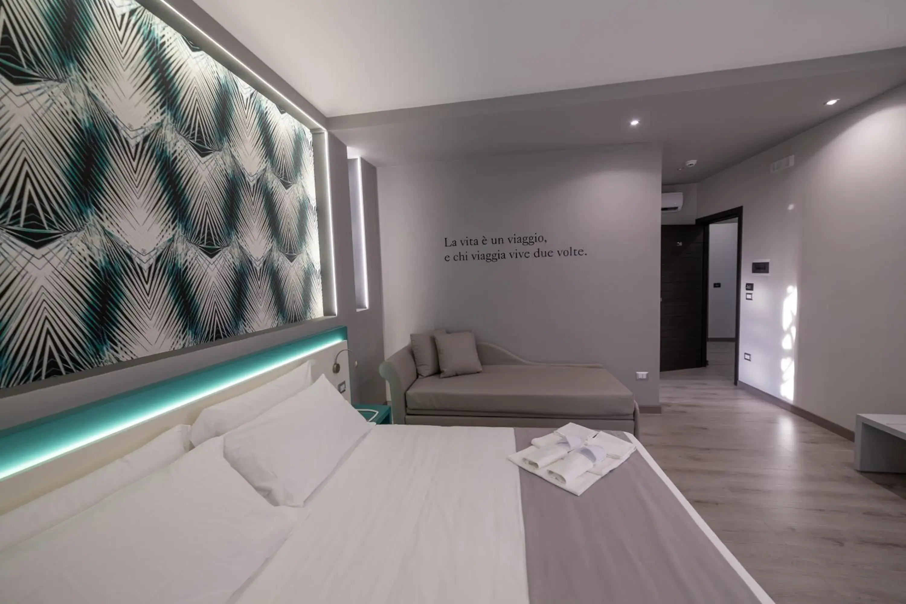 Quadruple Room with Balcony in HOLYGOLD Suite **** Quadruple Room with Balcony in HOLYGOLD Suite ****