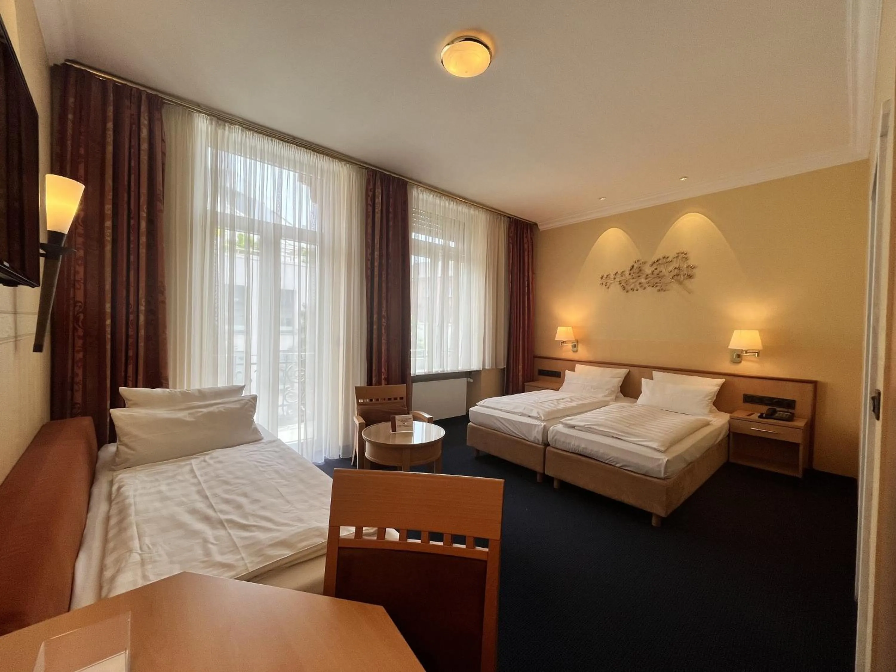 Bed in Hotel Mack Private Inn