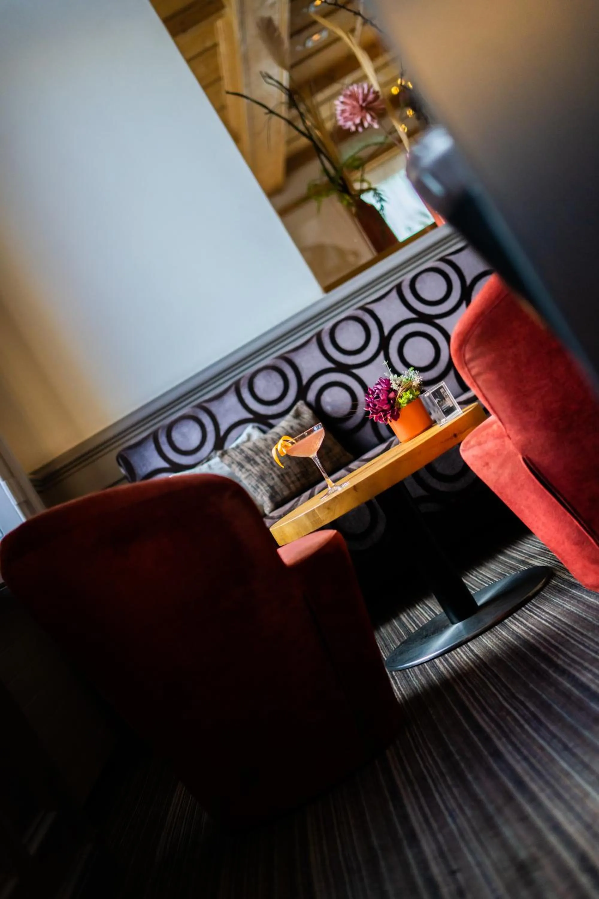 Lounge or bar in Sporthotel Pontresina