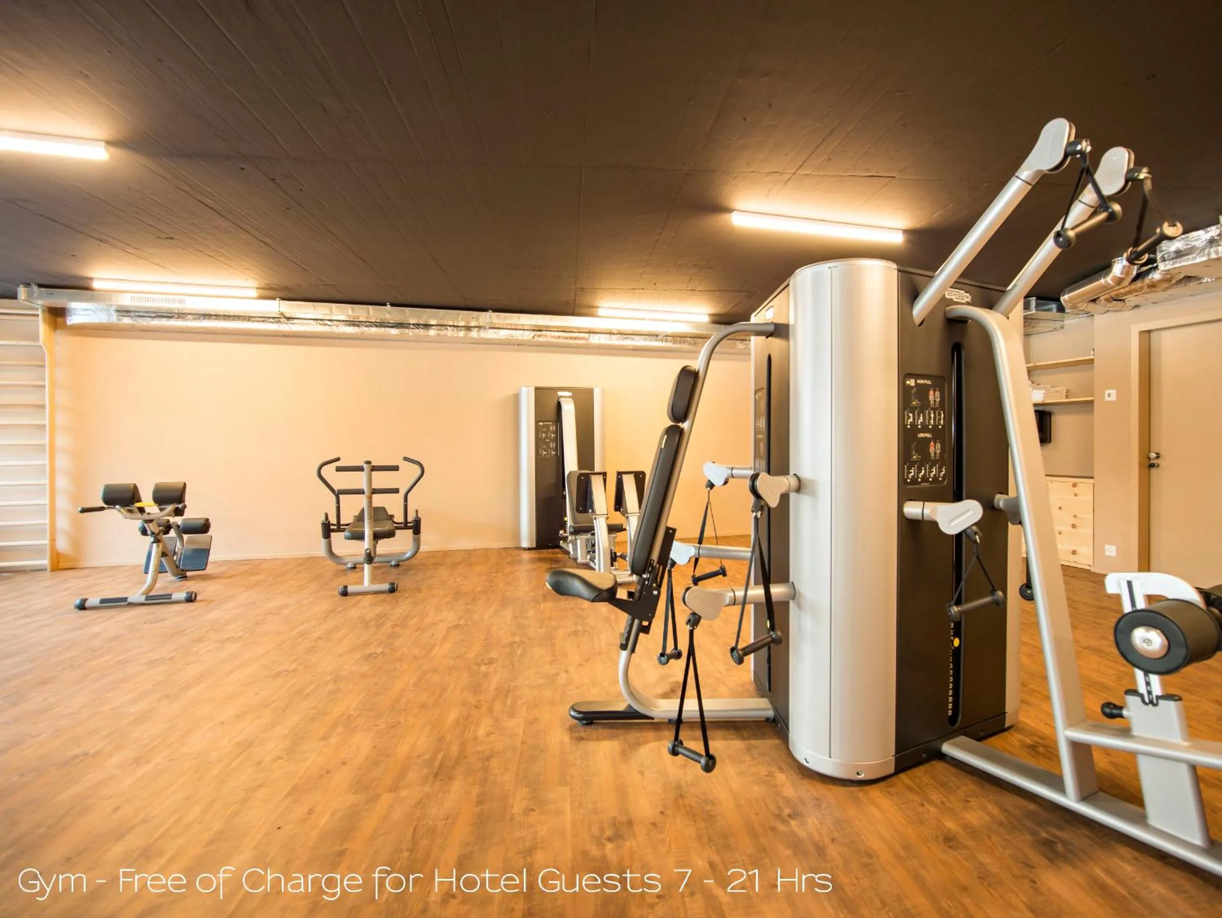 Fitness centre/facilities in Sporthotel Pontresina