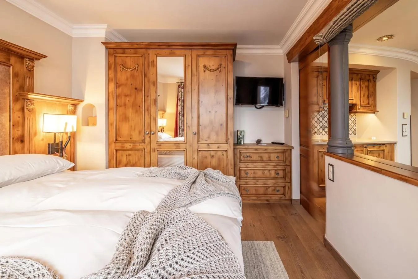 Bed in BelArosa Suiten & Wellness