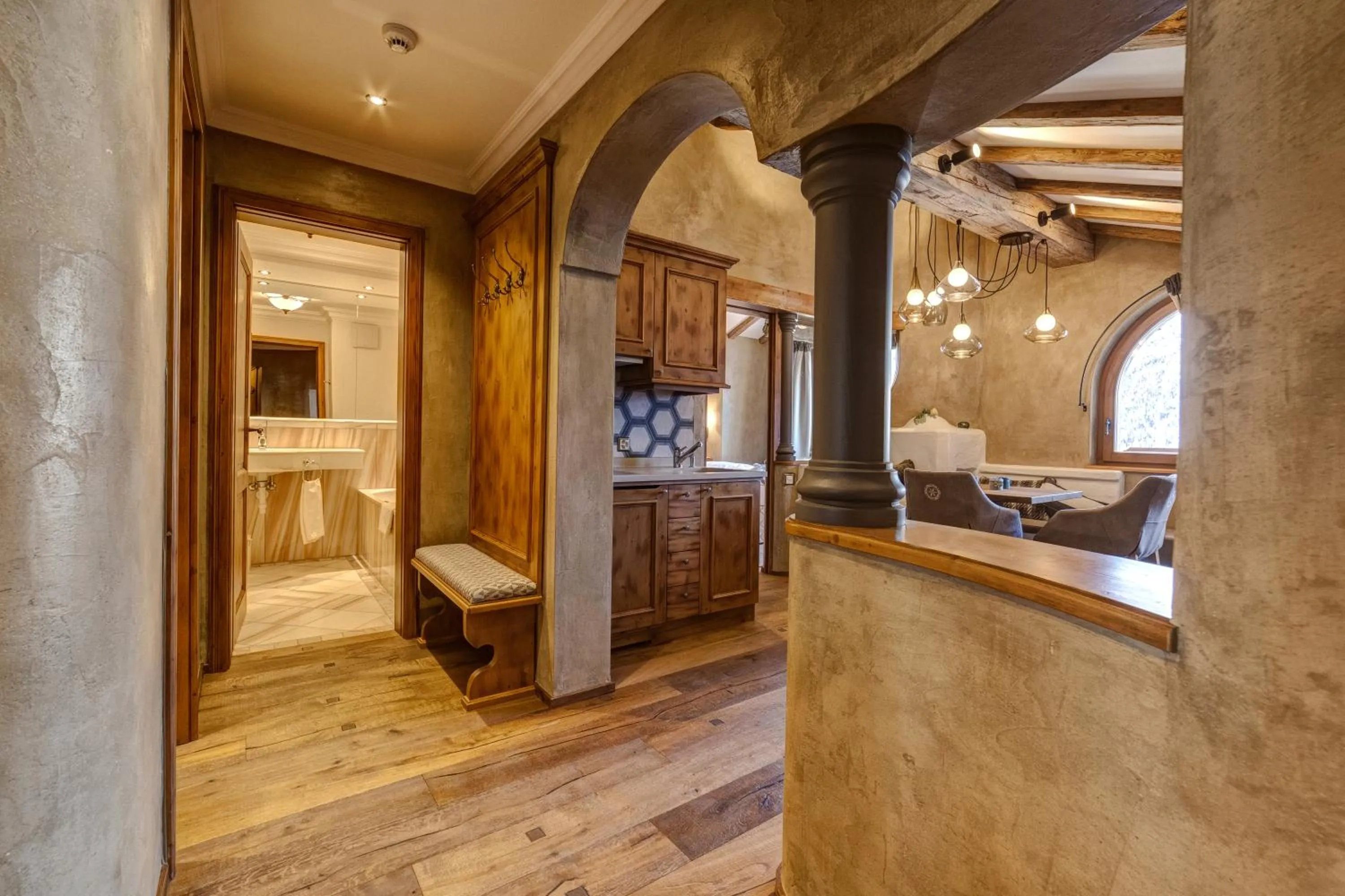 Living room in BelArosa Suiten & Wellness