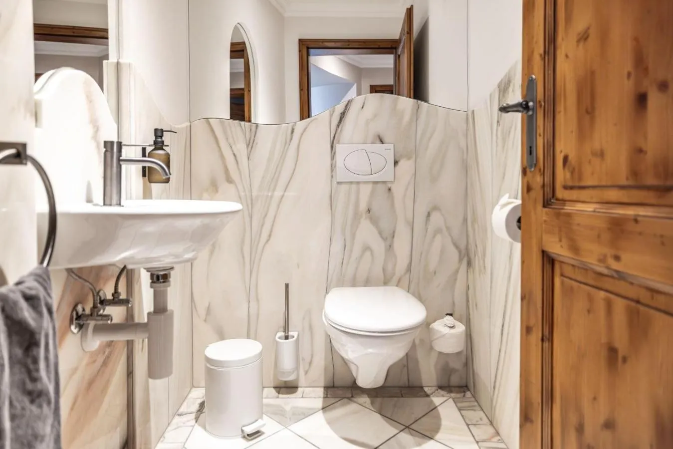 Toilet in BelArosa Suiten & Wellness