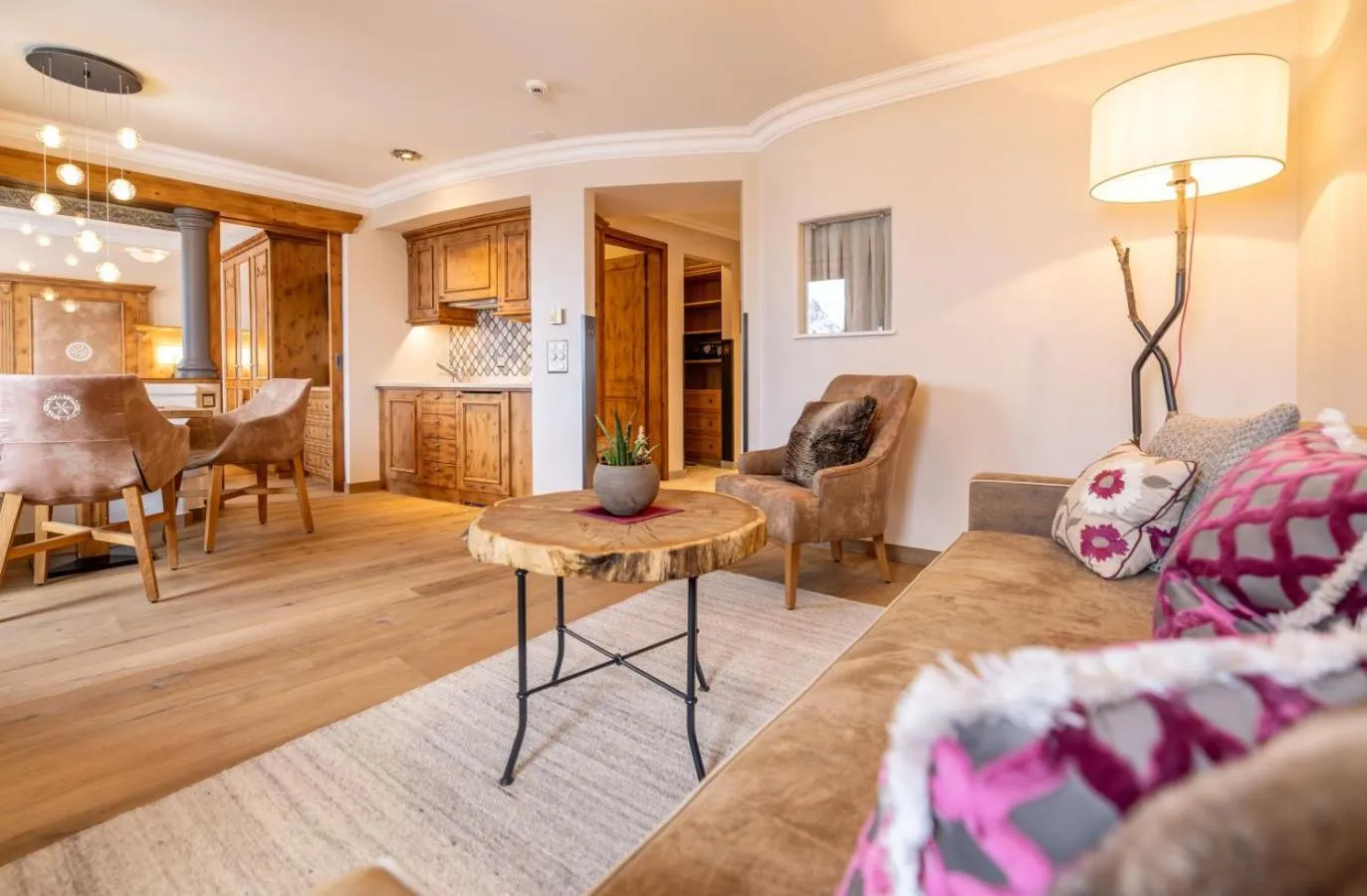 Kitchen or kitchenette in BelArosa Suiten & Wellness