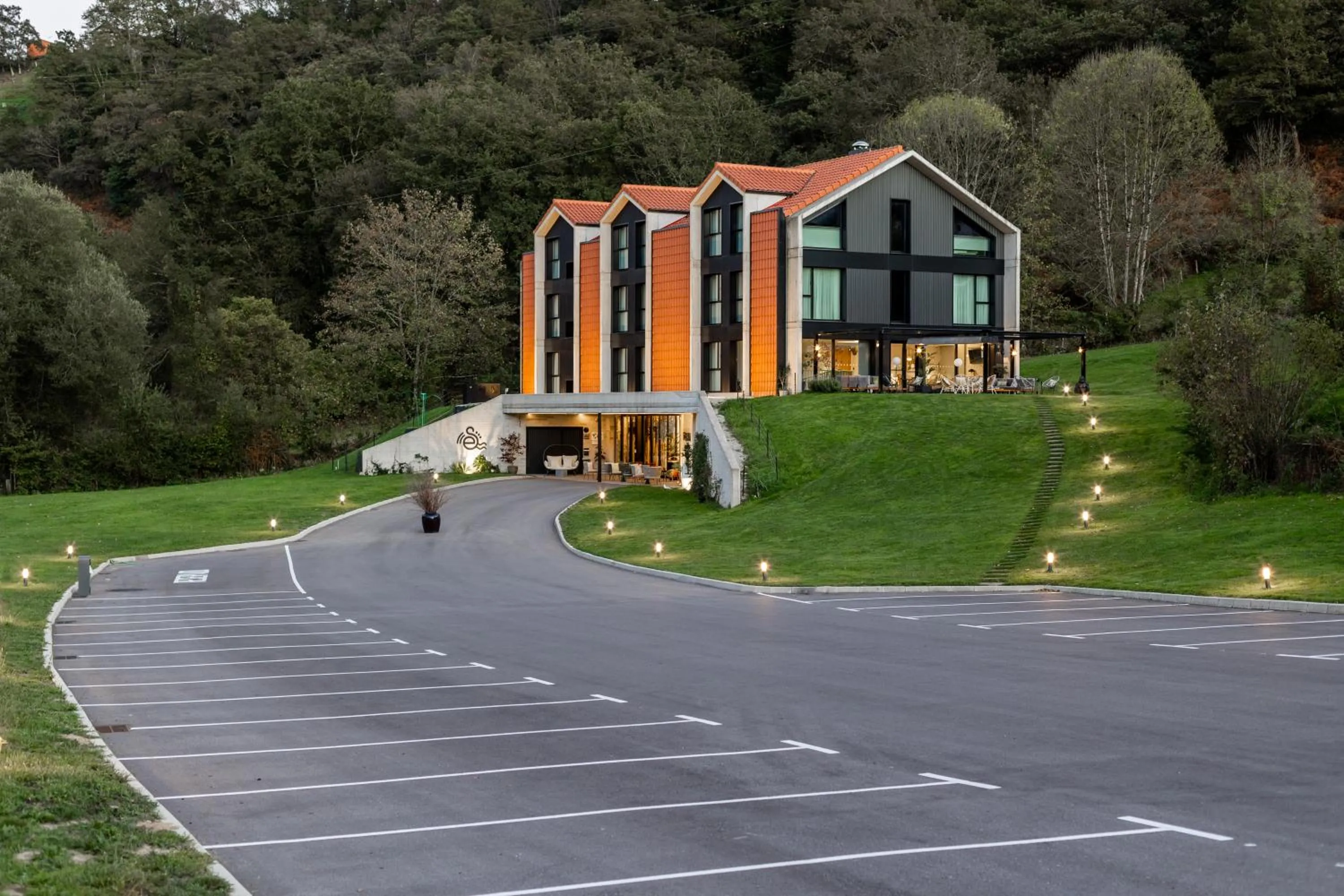 Property building in Hotel Ecos del Sella