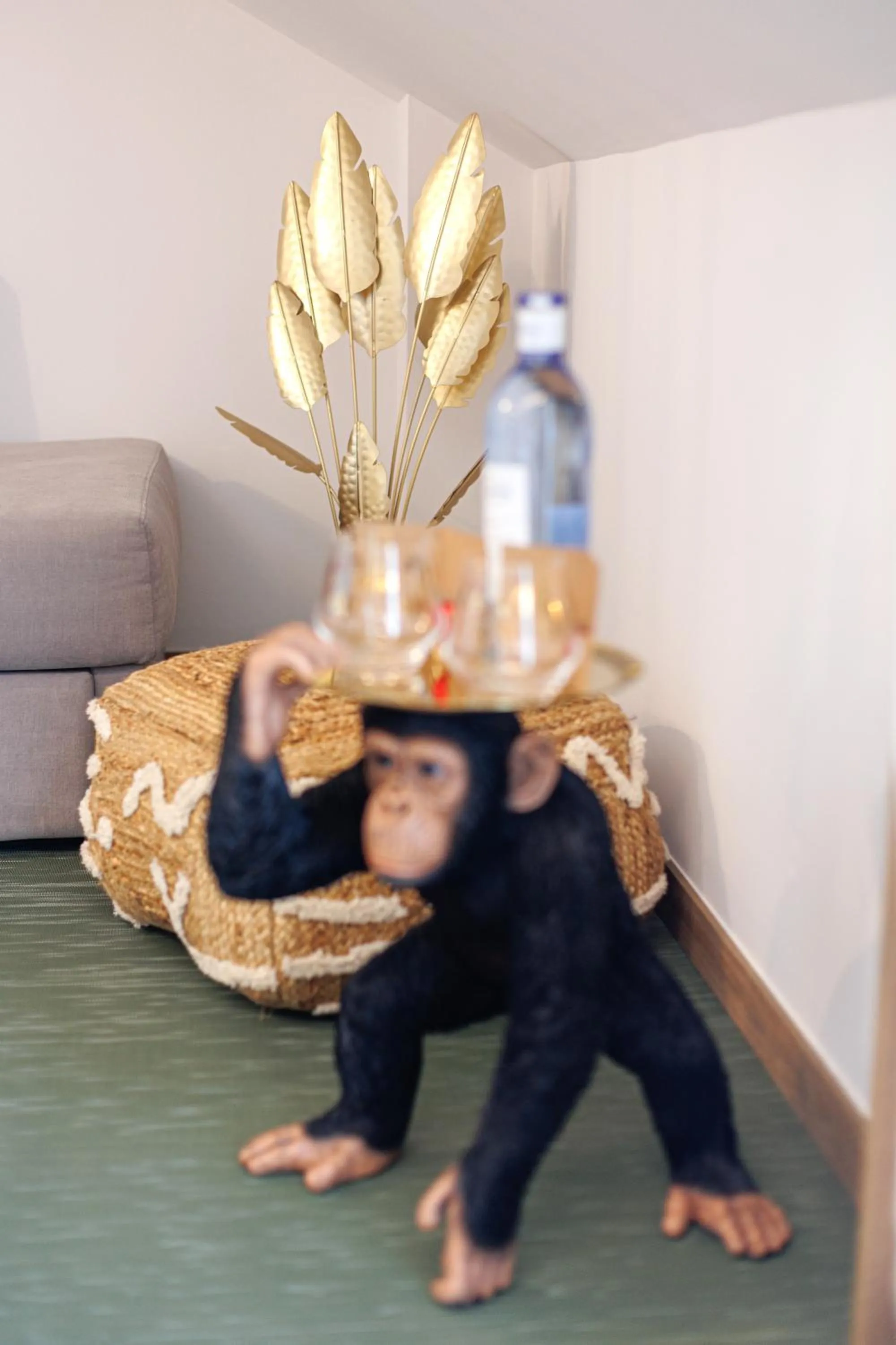 Decorative detail in Hotel Ecos del Sella