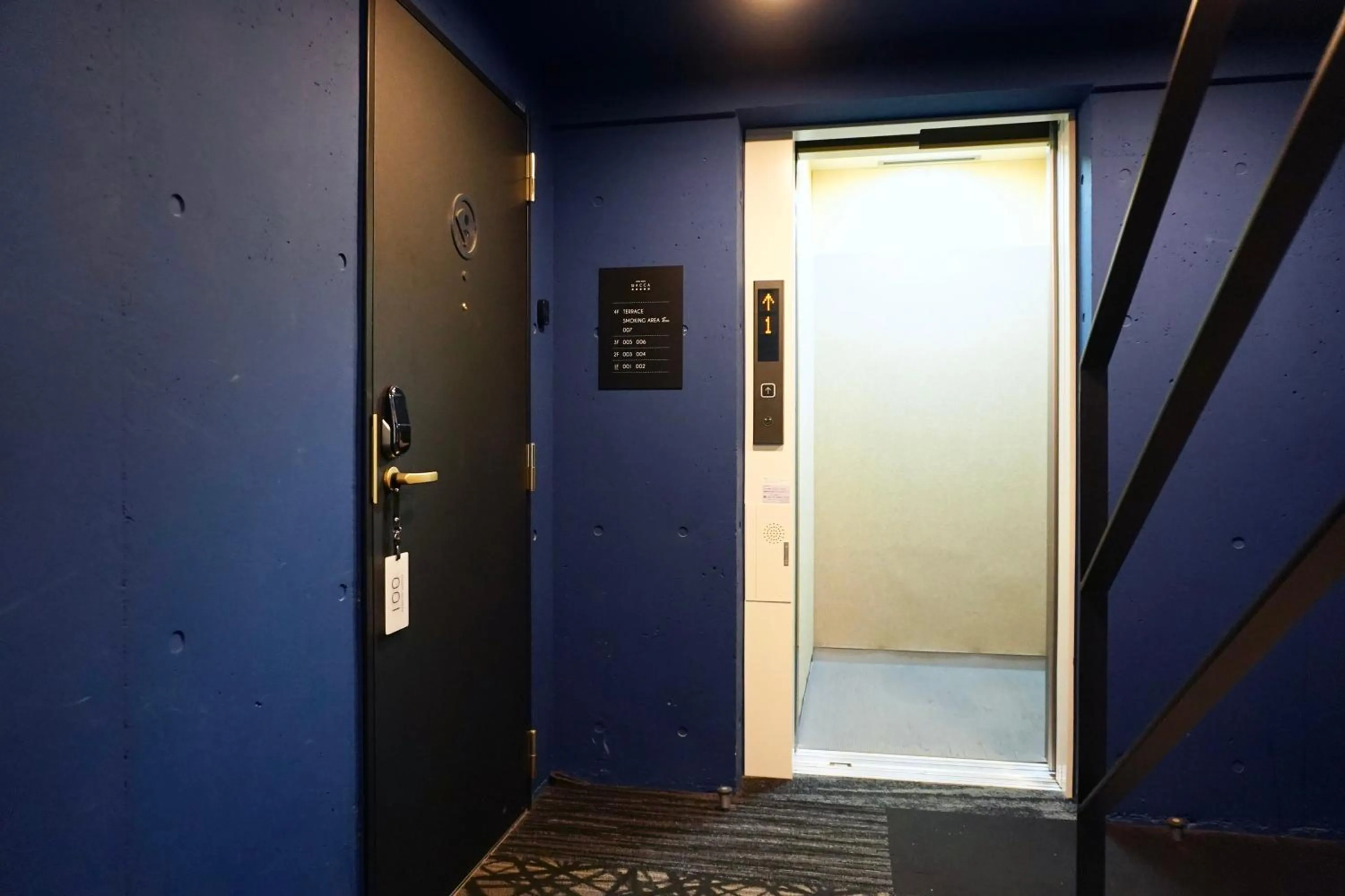 elevator in HOTEL WHEAT WACCA