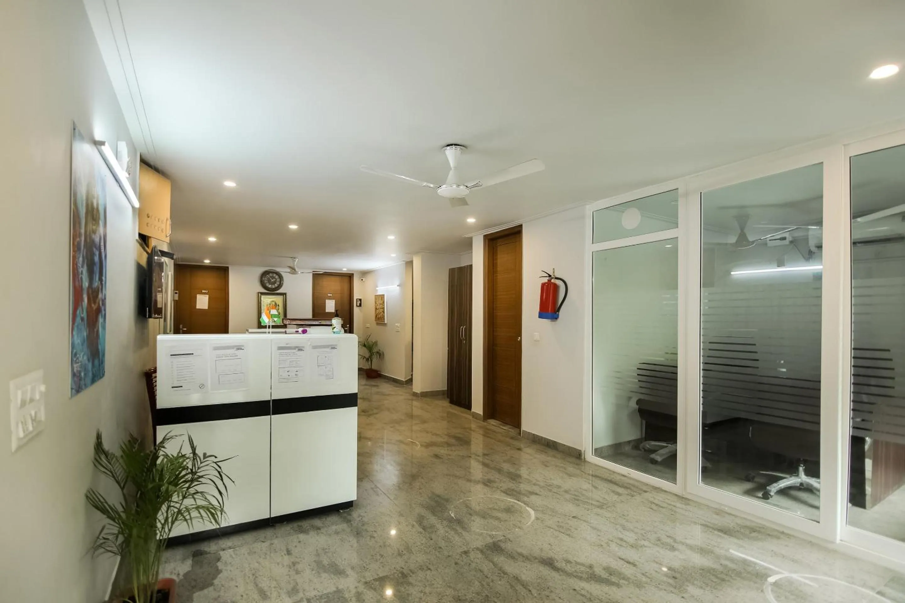 Lobby or reception in Hotel O VIJAYA RESIDENCY