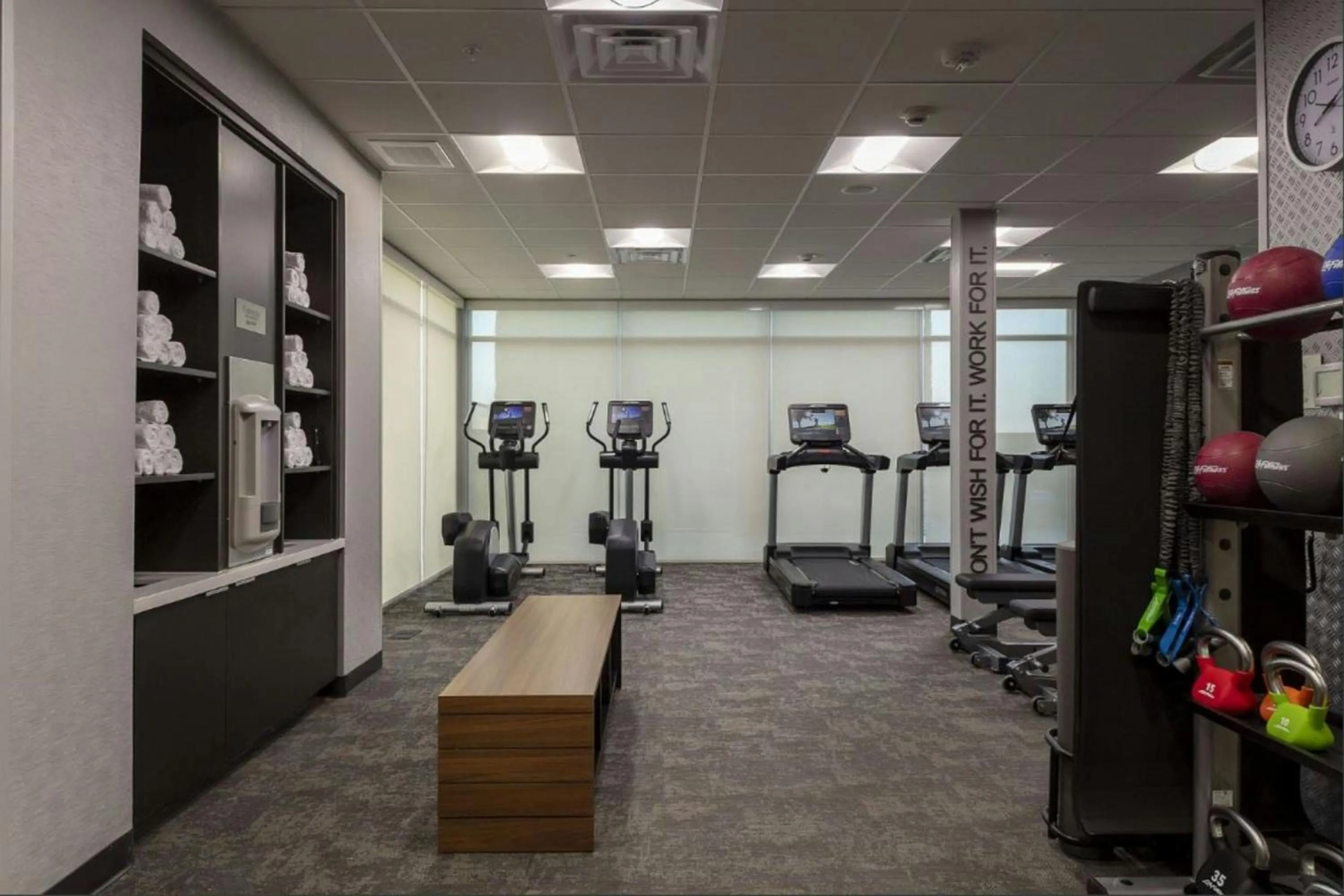 Fitness centre/facilities in Fairfield Inn & Suites Monahans