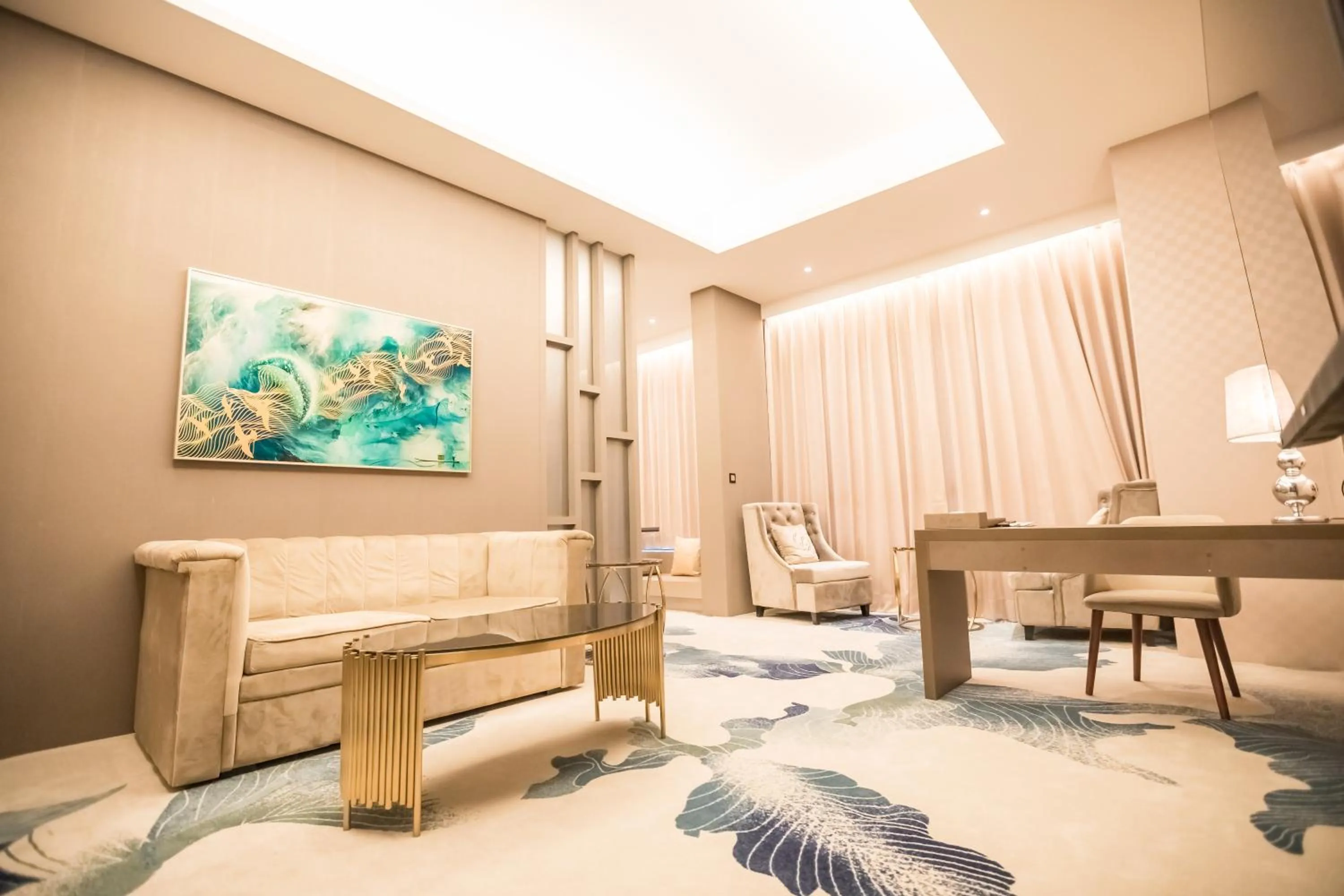 Living room in Grand Hotel Lili