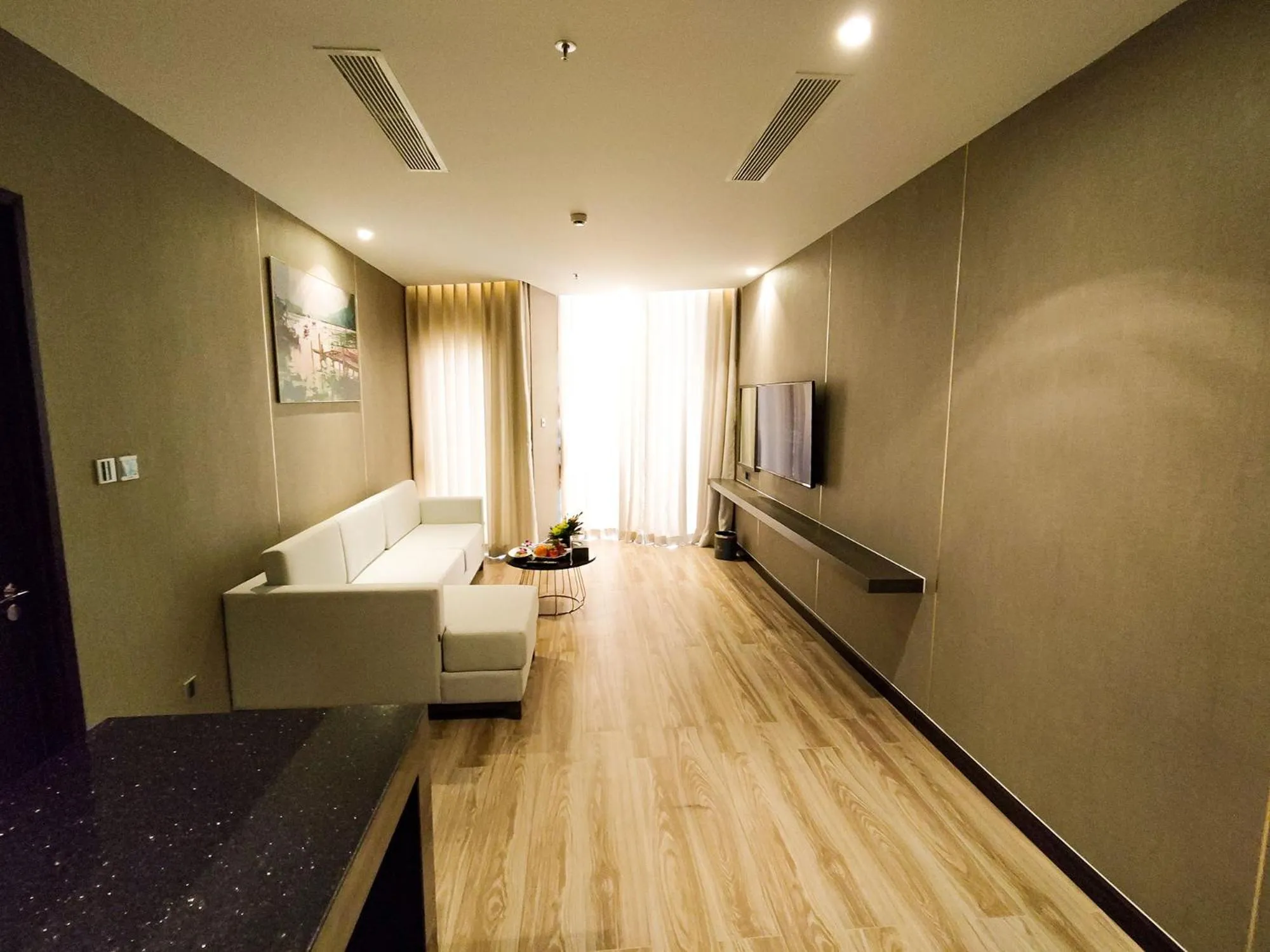 City view, Bed in Diamond Stars Ben Tre Hotel