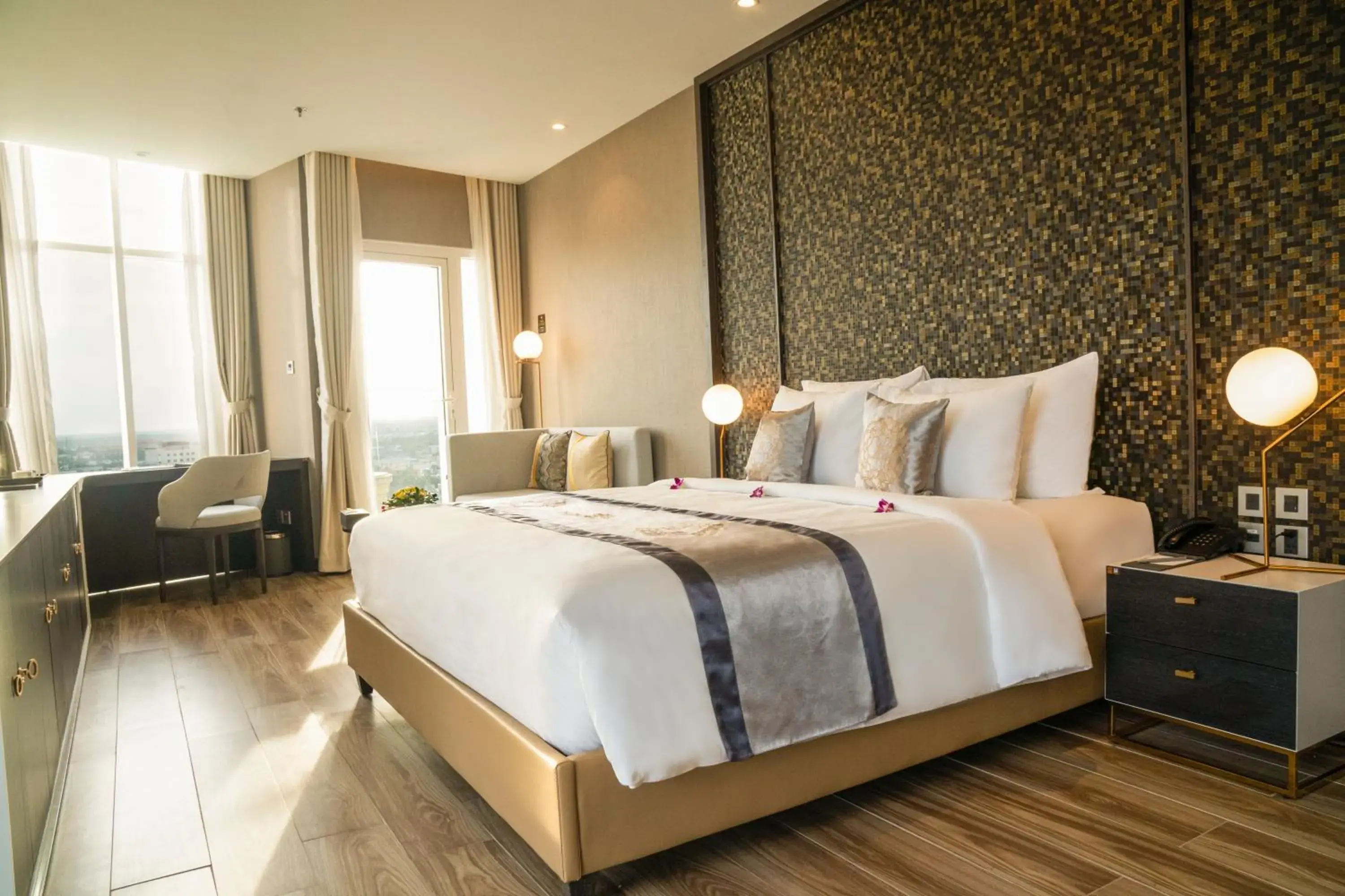 Premier King Room in Diamond Stars Ben Tre Hotel Premier King Room in Diamond Stars Ben Tre Hotel