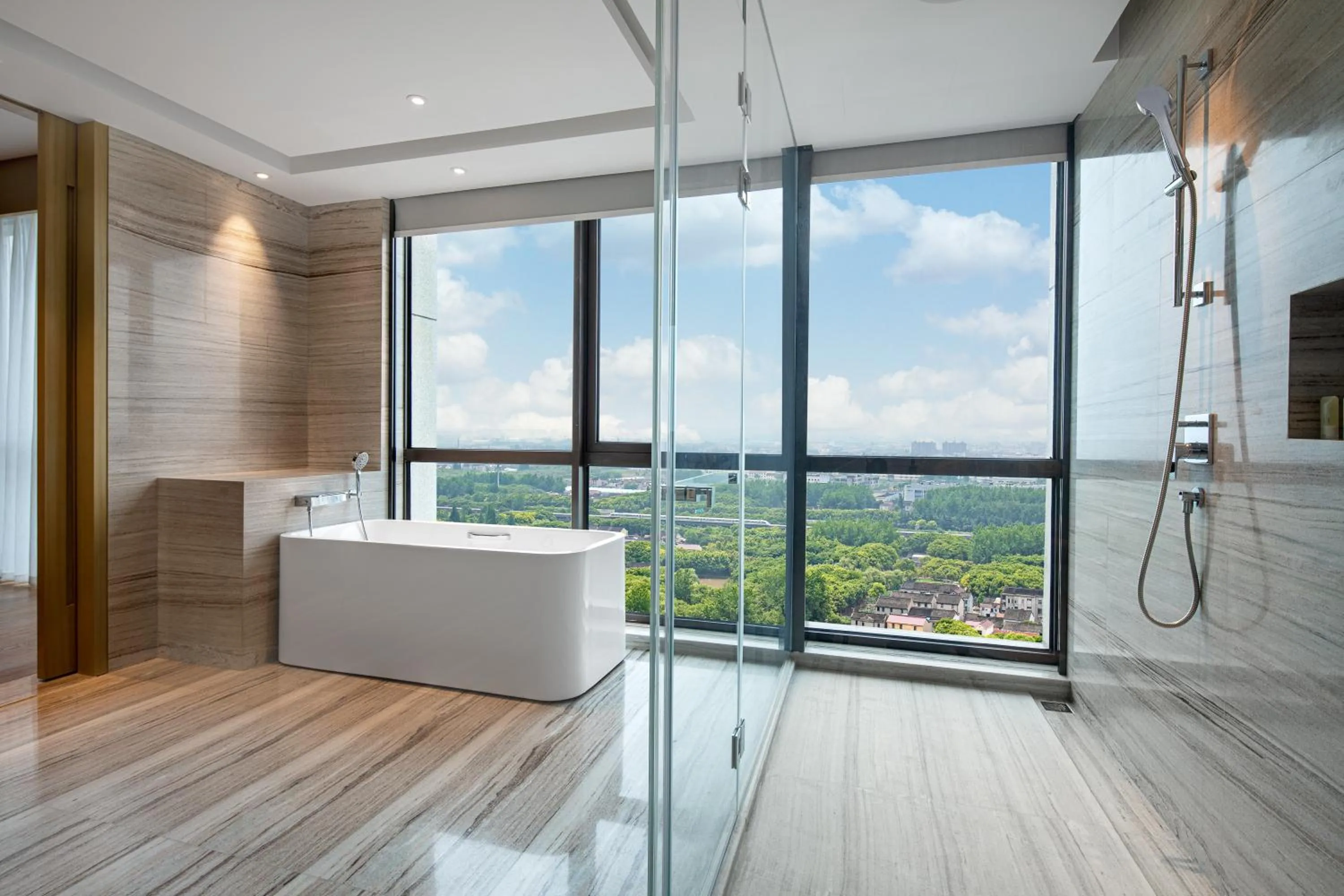 Balcony/Terrace in Wyndham Shanghai Pudong