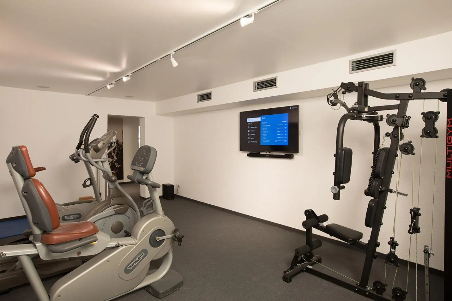 Fitness centre/facilities in Hotel Tanneck