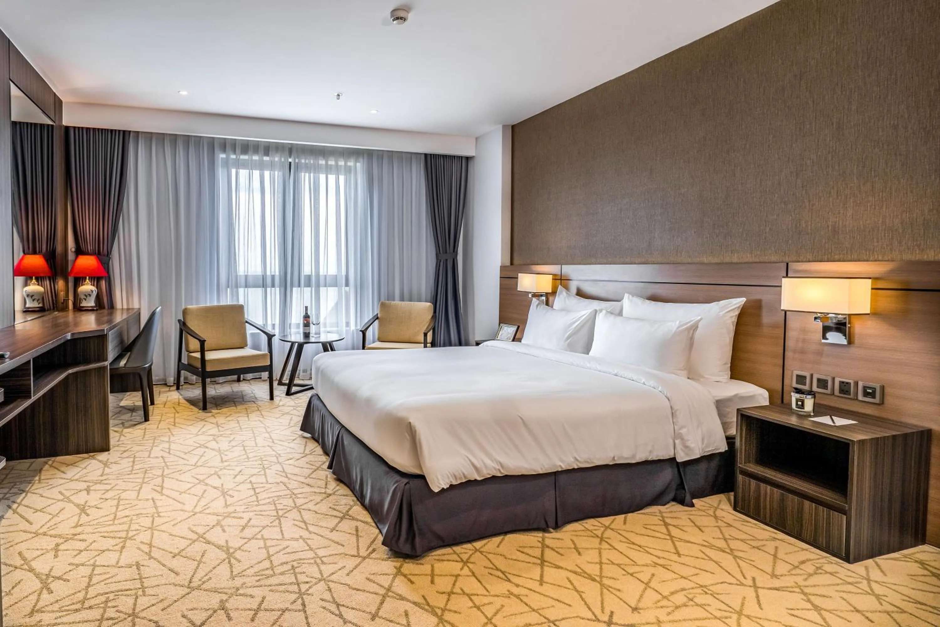 Bed in The Cap Hotel