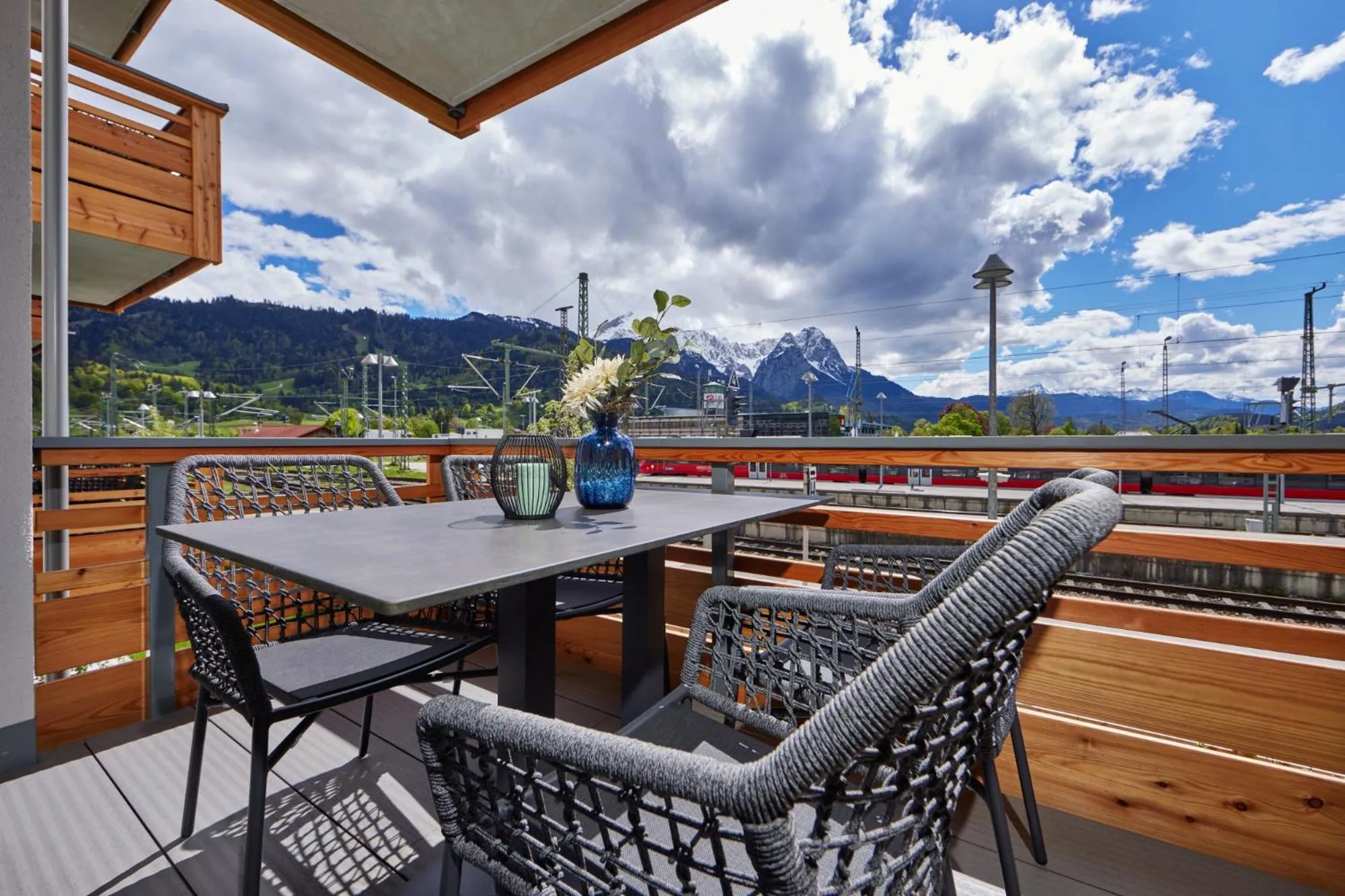 Balcony/Terrace in moun10 urlaubswohnen