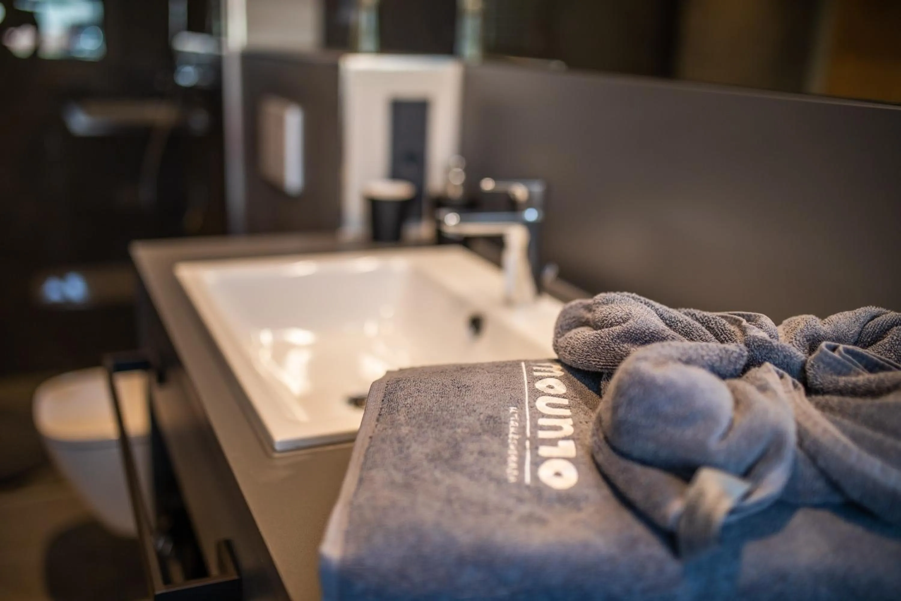 Bathroom in moun10 urlaubswohnen