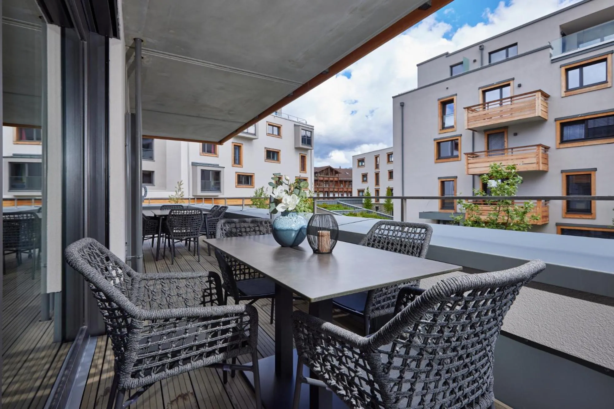 Patio in moun10 urlaubswohnen