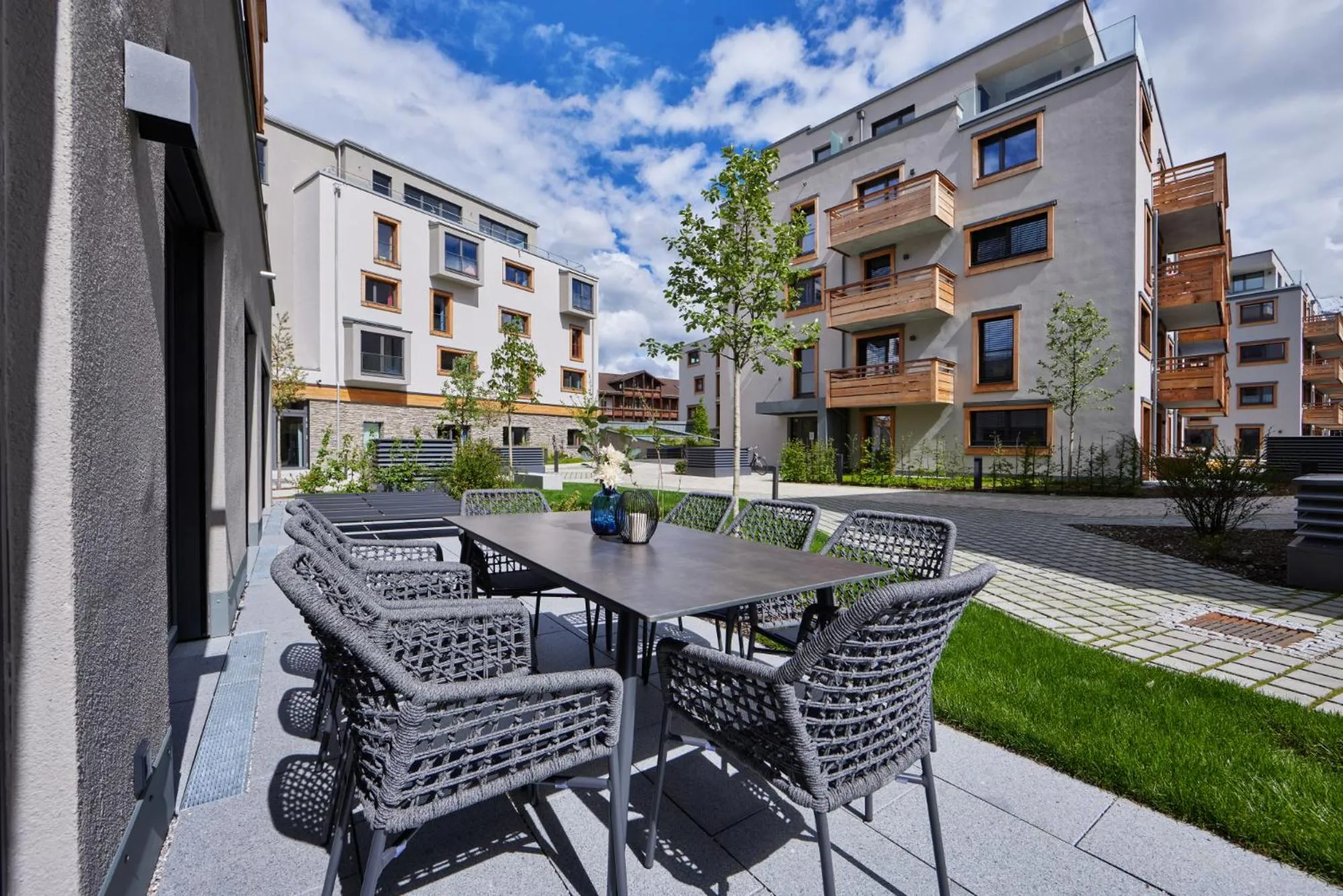 Patio in moun10 urlaubswohnen