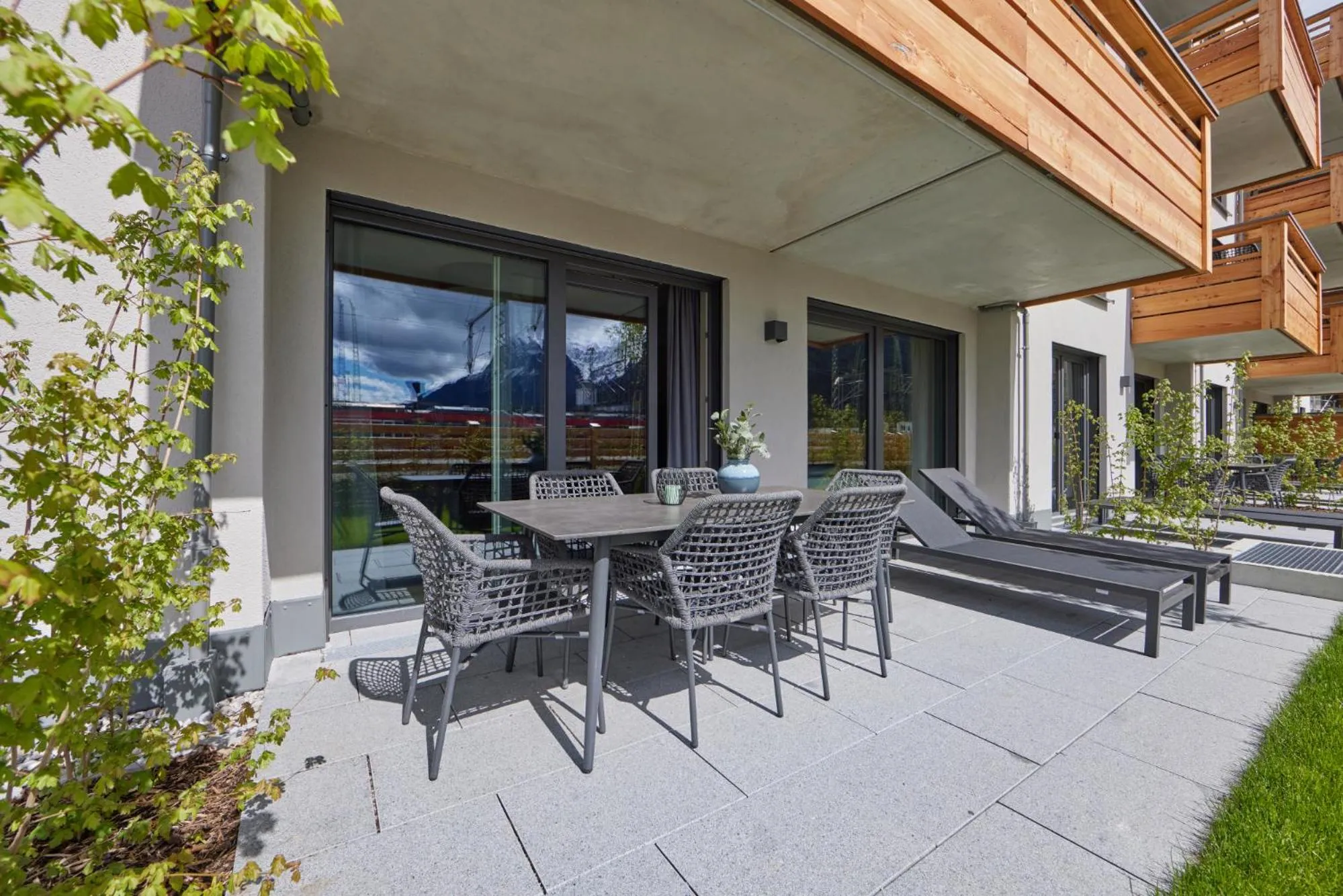Balcony/Terrace in moun10 urlaubswohnen