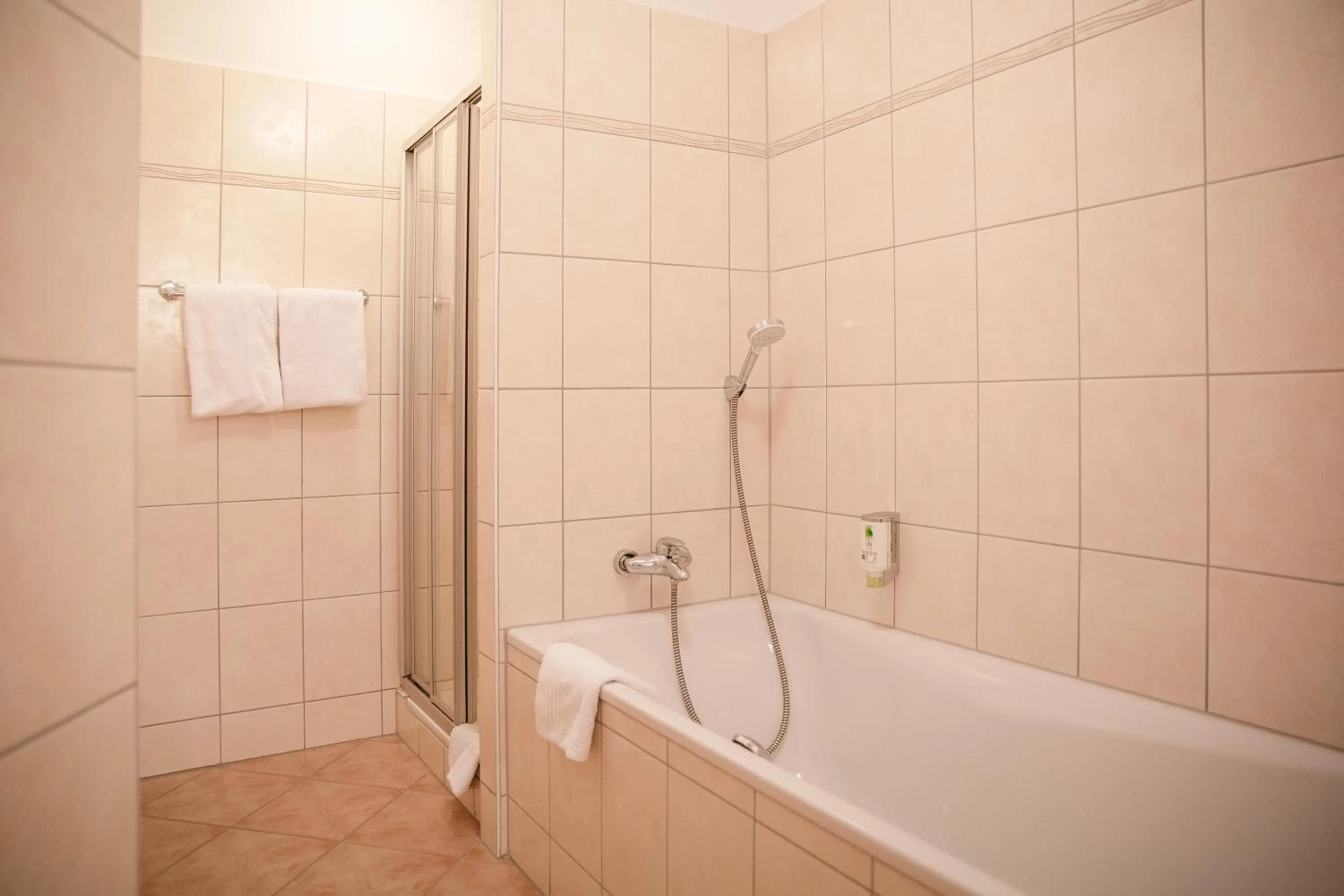 Shower in ConventGarten Hotel & Restaurant - am Nord-Ostsee-Kanal
