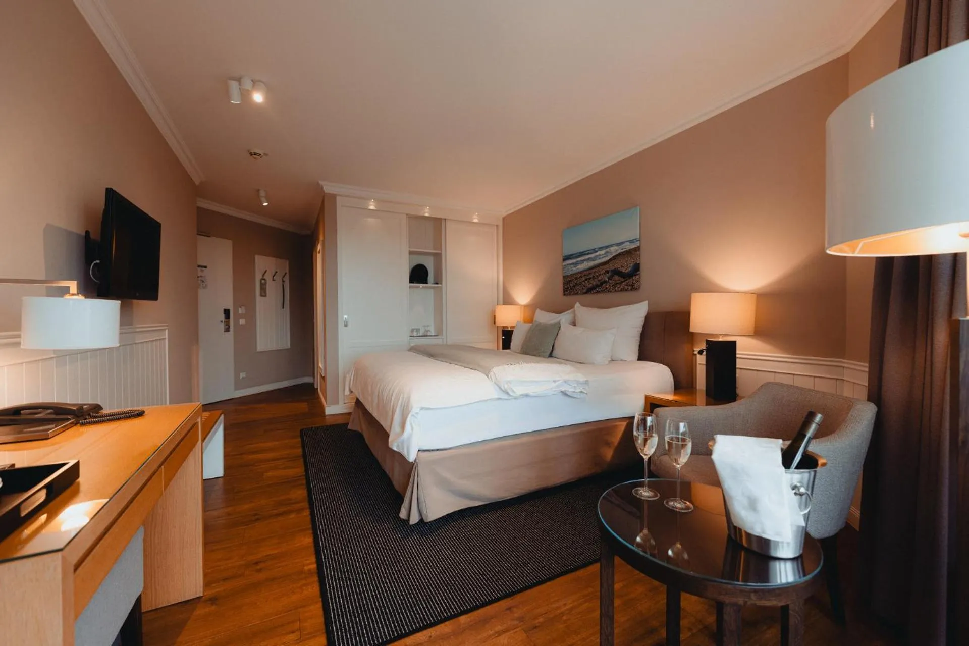 Bed in ConventGarten Hotel & Restaurant - am Nord-Ostsee-Kanal