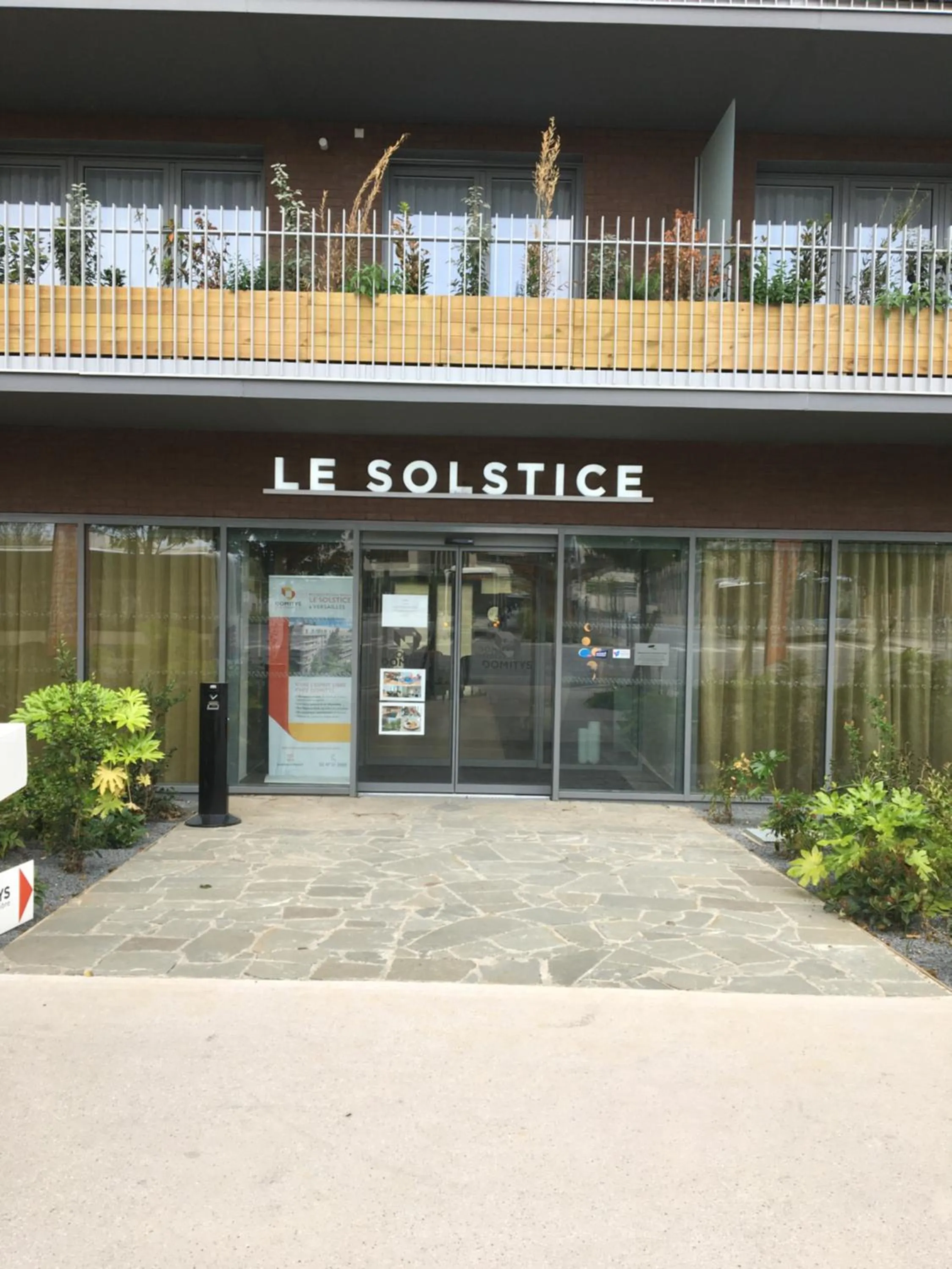 Facade/entrance in DOMITYS - Le Solstice