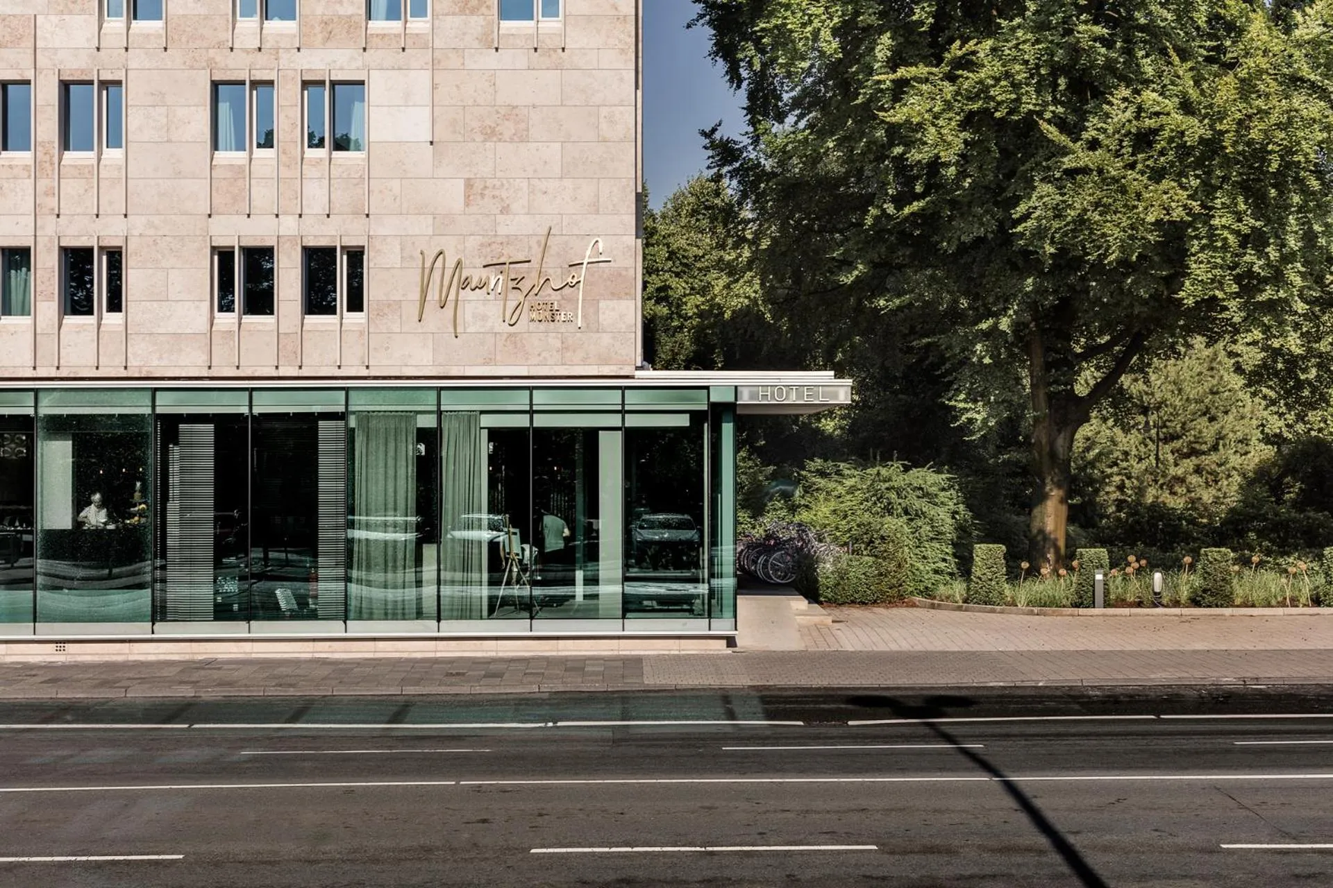 Facade/entrance in Mauritzhof Hotel Münster
