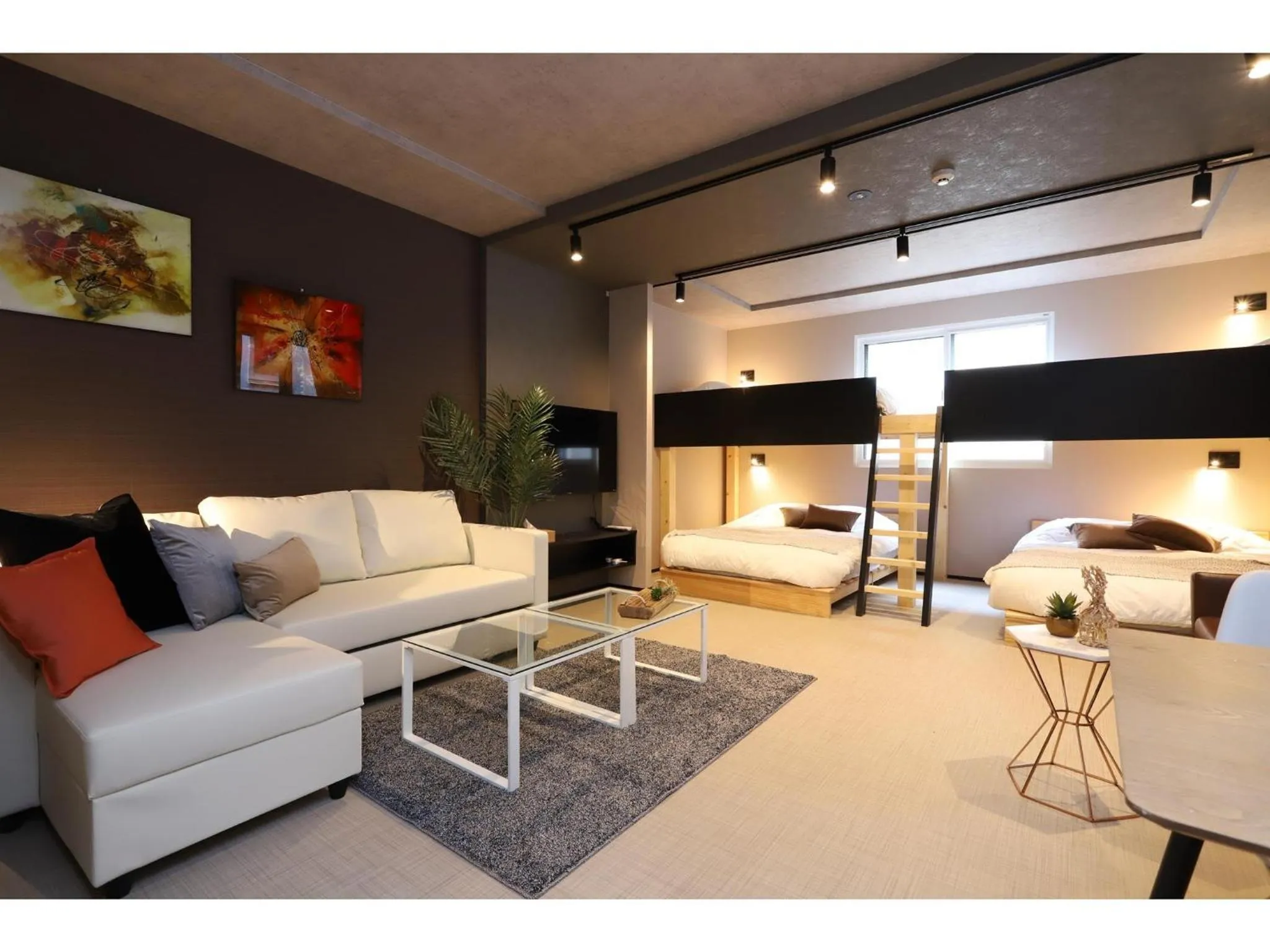 Living room in Uchi Living Stay AOZORA