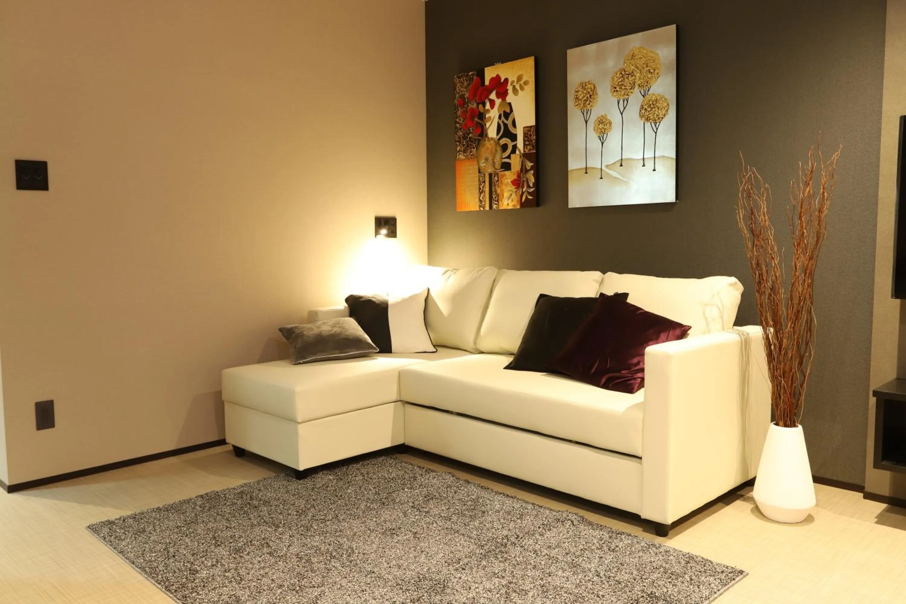 Living room in Uchi Living Stay AOZORA