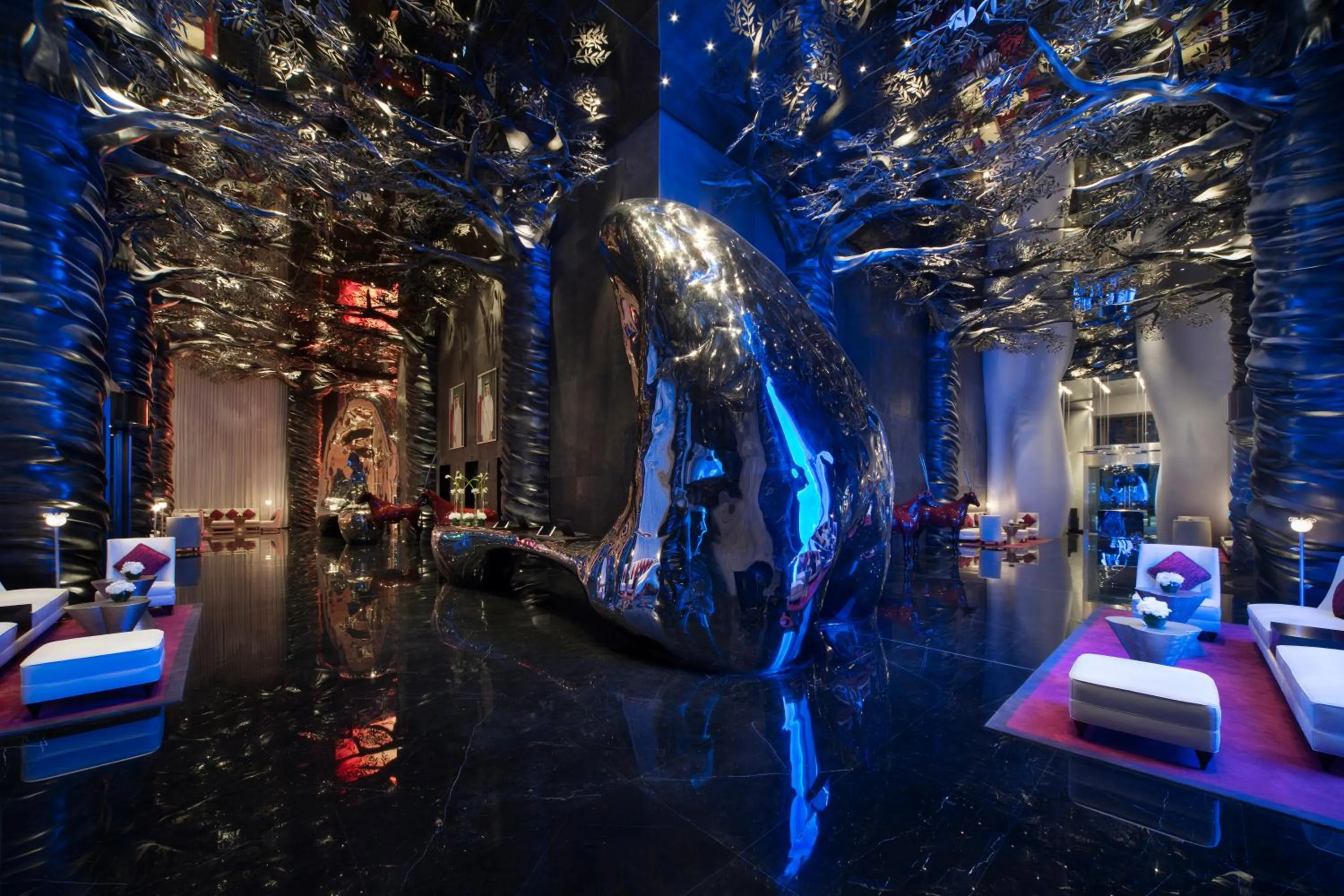 Lobby or reception in Banyan Tree Doha At La Cigale Mushaireb