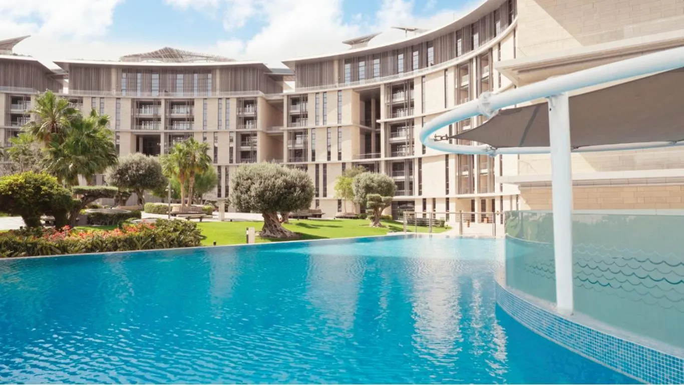 Garden in Banyan Tree Doha At La Cigale Mushaireb